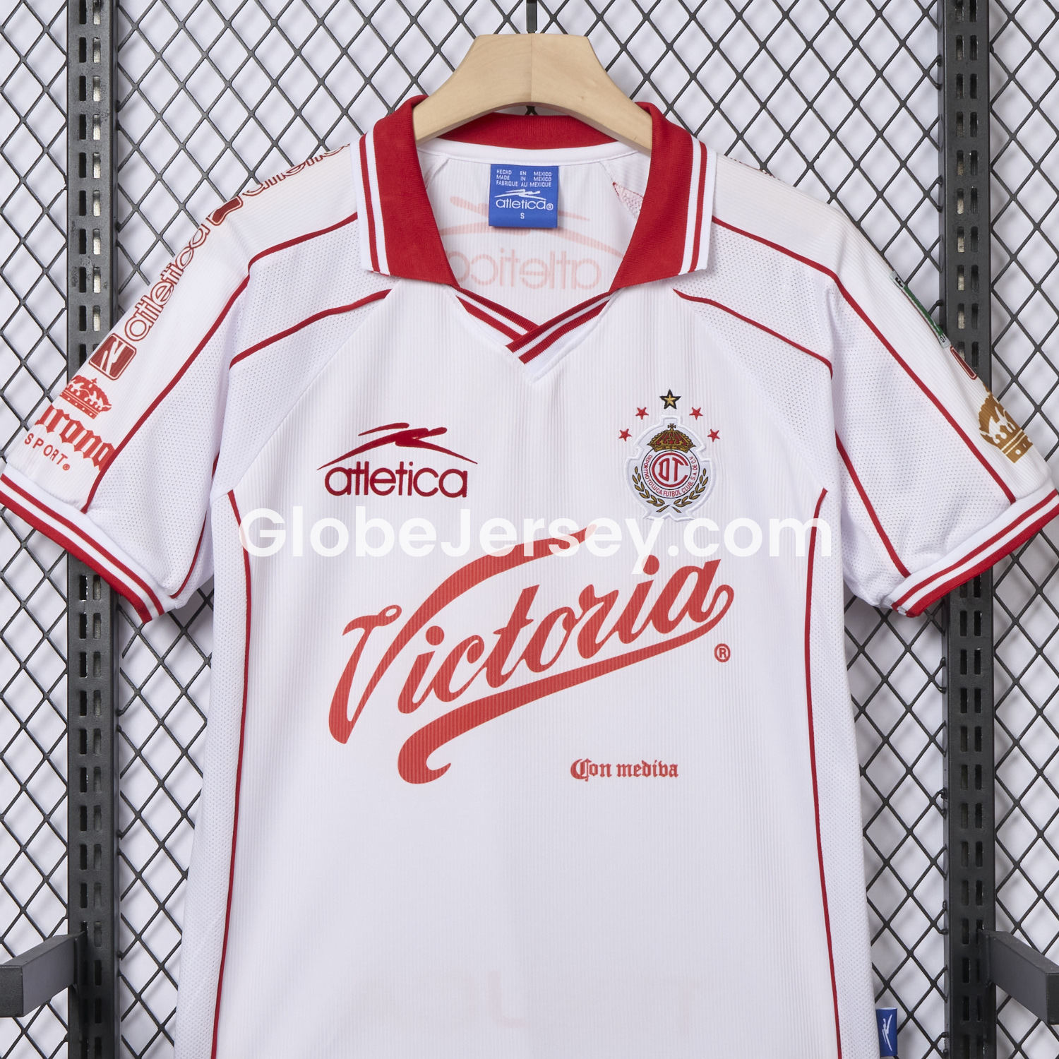 GlobeJersey-Retro Toluca 1999-00 Away Jersey