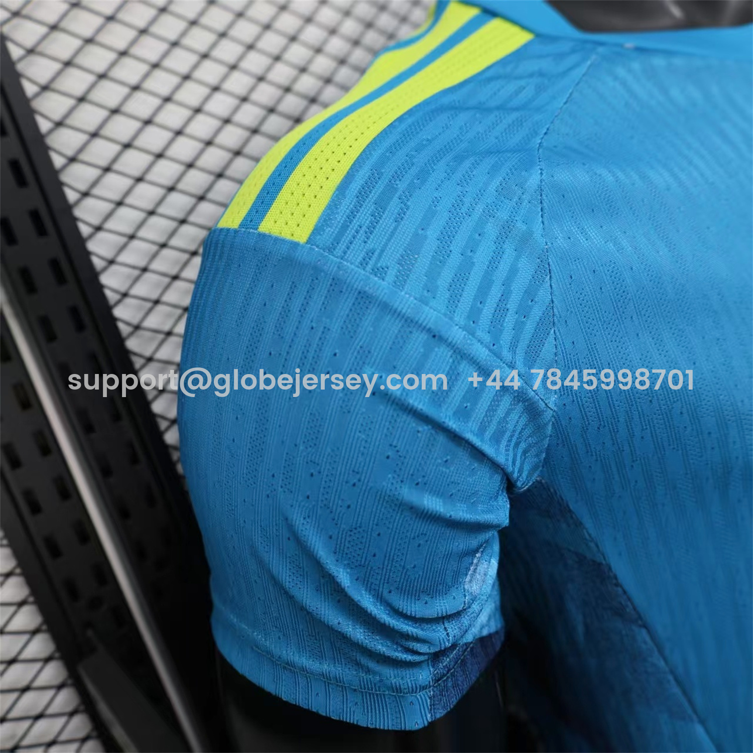 GlobeJersey-Spain 2026 Blue Goalkeeper Jersey - Player Version
