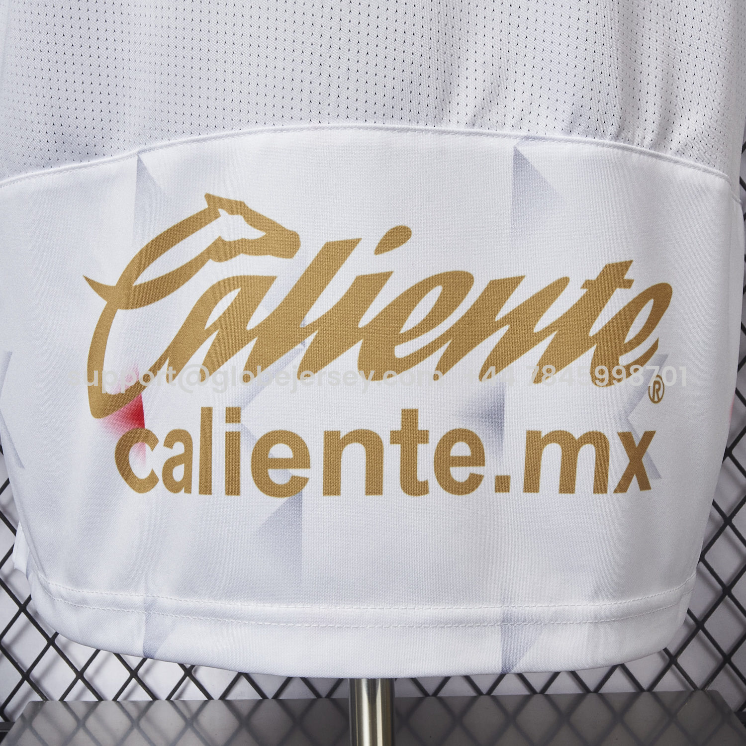 GlobeJersey-Toluca 25-26 Away White Jersey - Player Version