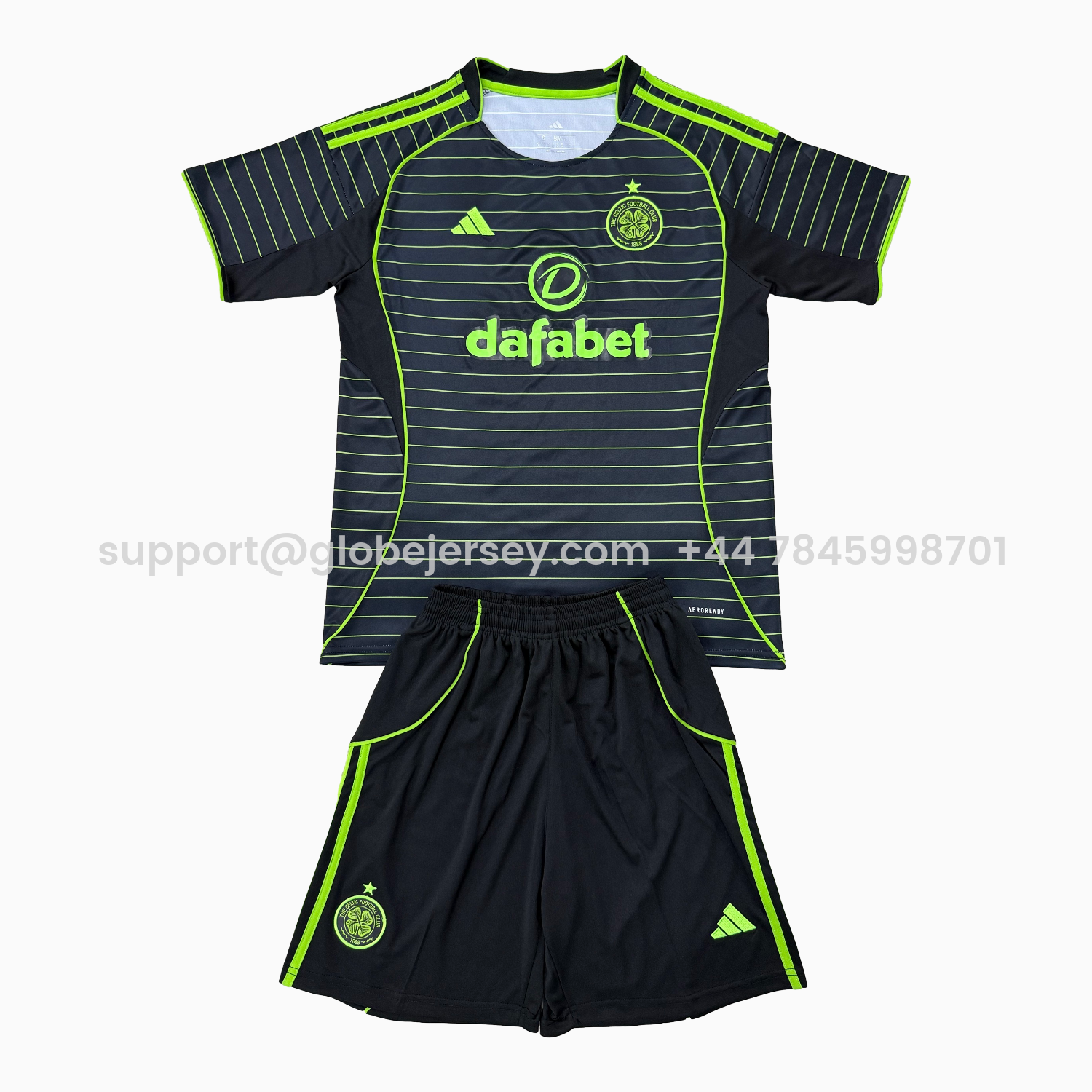 GlobeJersey-Celtic 25-26 Away Men's Adult Jersey Set - Fans Version