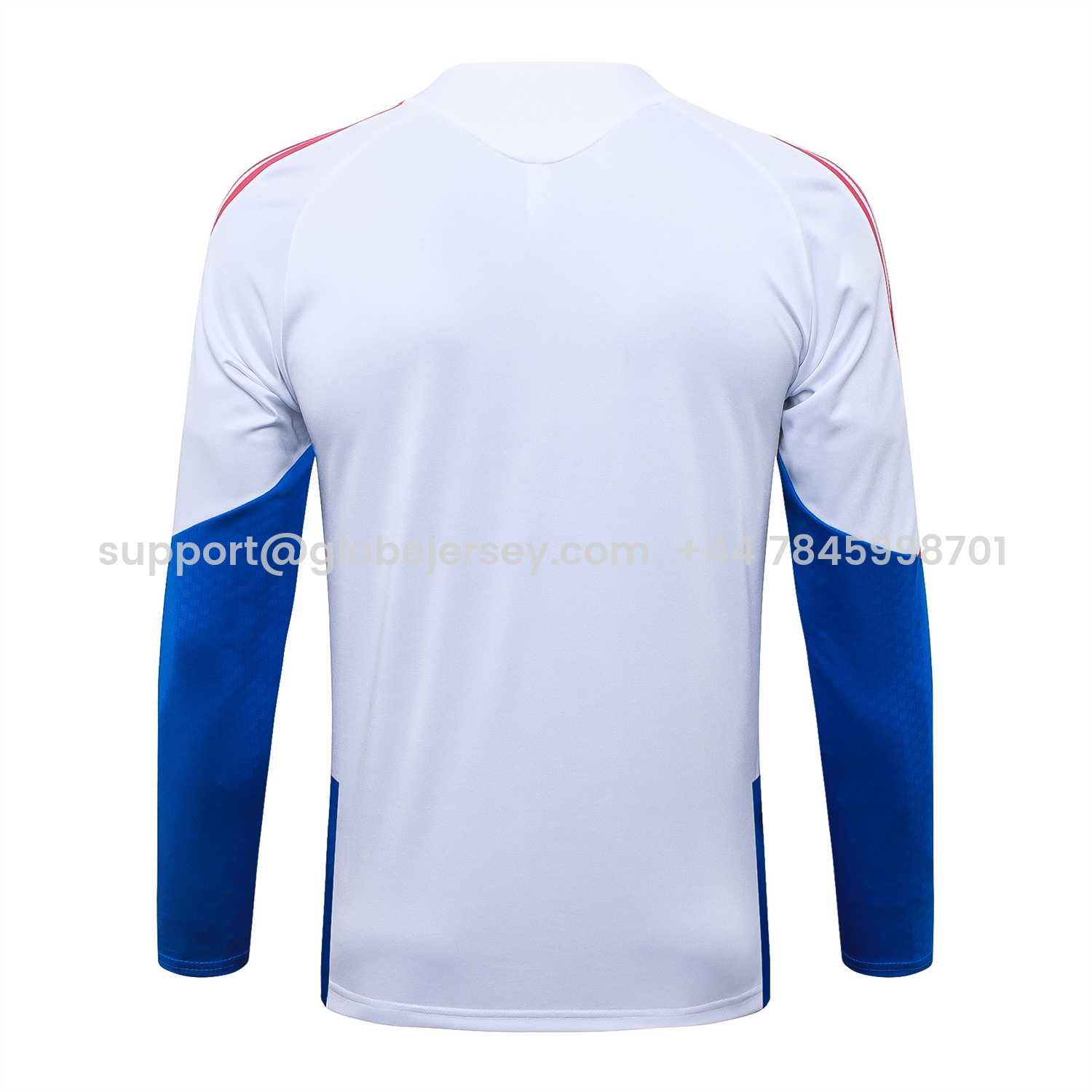 GlobeJersey-Colombia 2026 Long Sleeve Training Set - White Top & Black Pants