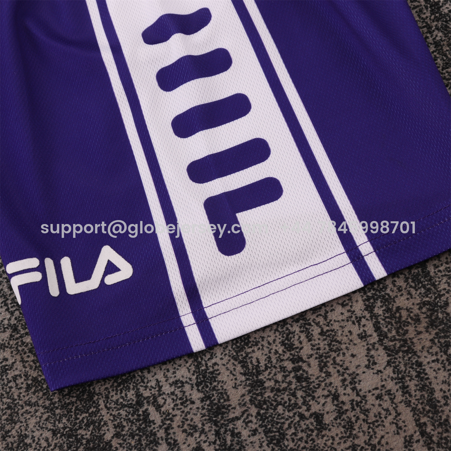 GlobeJersey-Retro Fiorentina 1999-00 Home Kids Kit