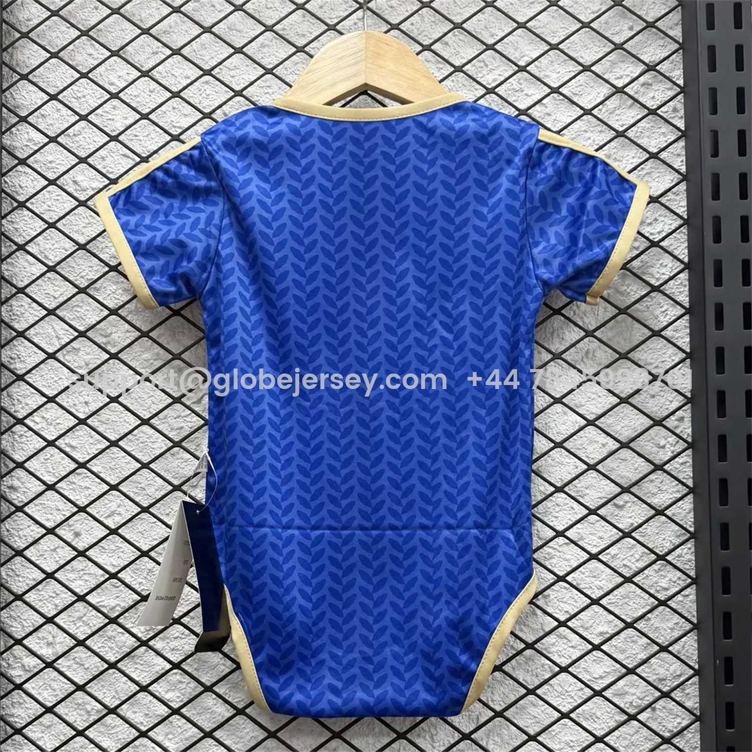 GlobeJersey-Italy 2026 Home Baby Crawling Suit