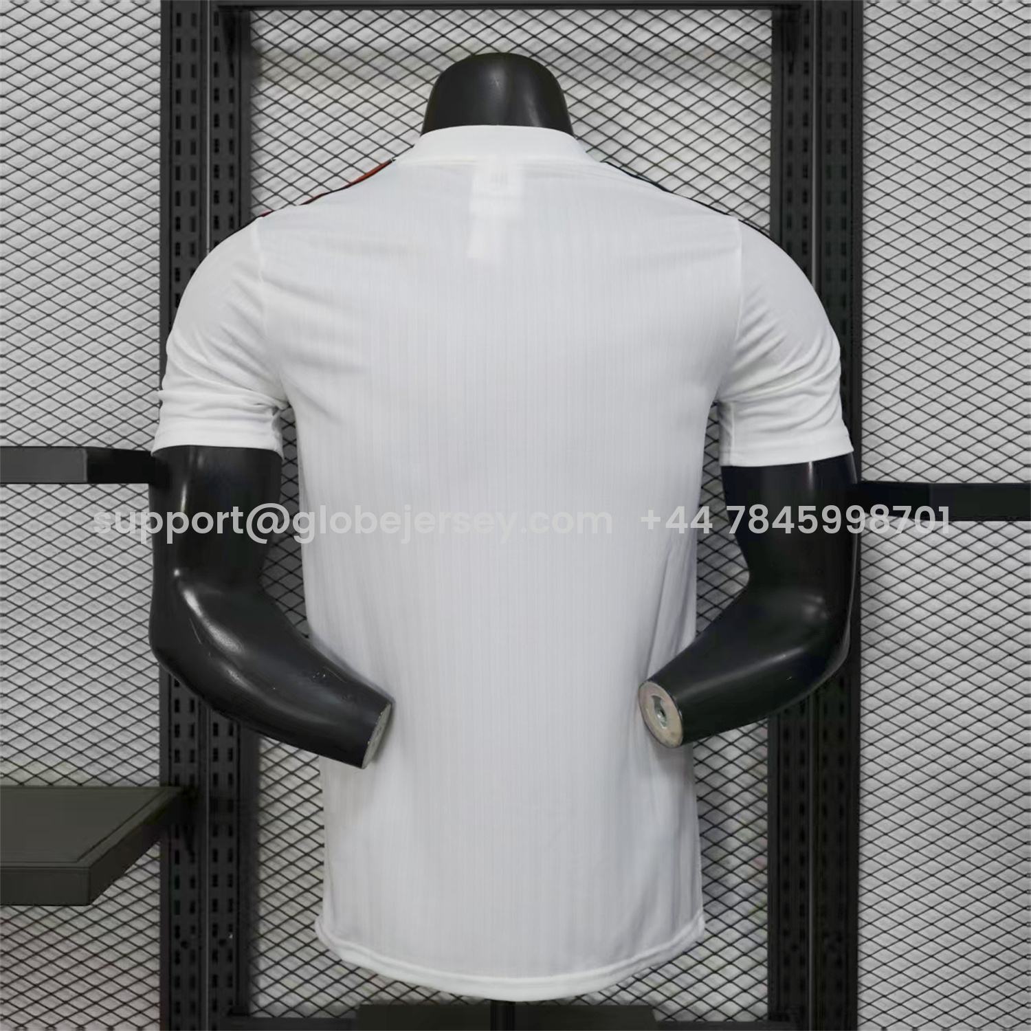 GlobeJersey-River Plate 25-26 Originals Terrace Icon White Jersey - Player Version