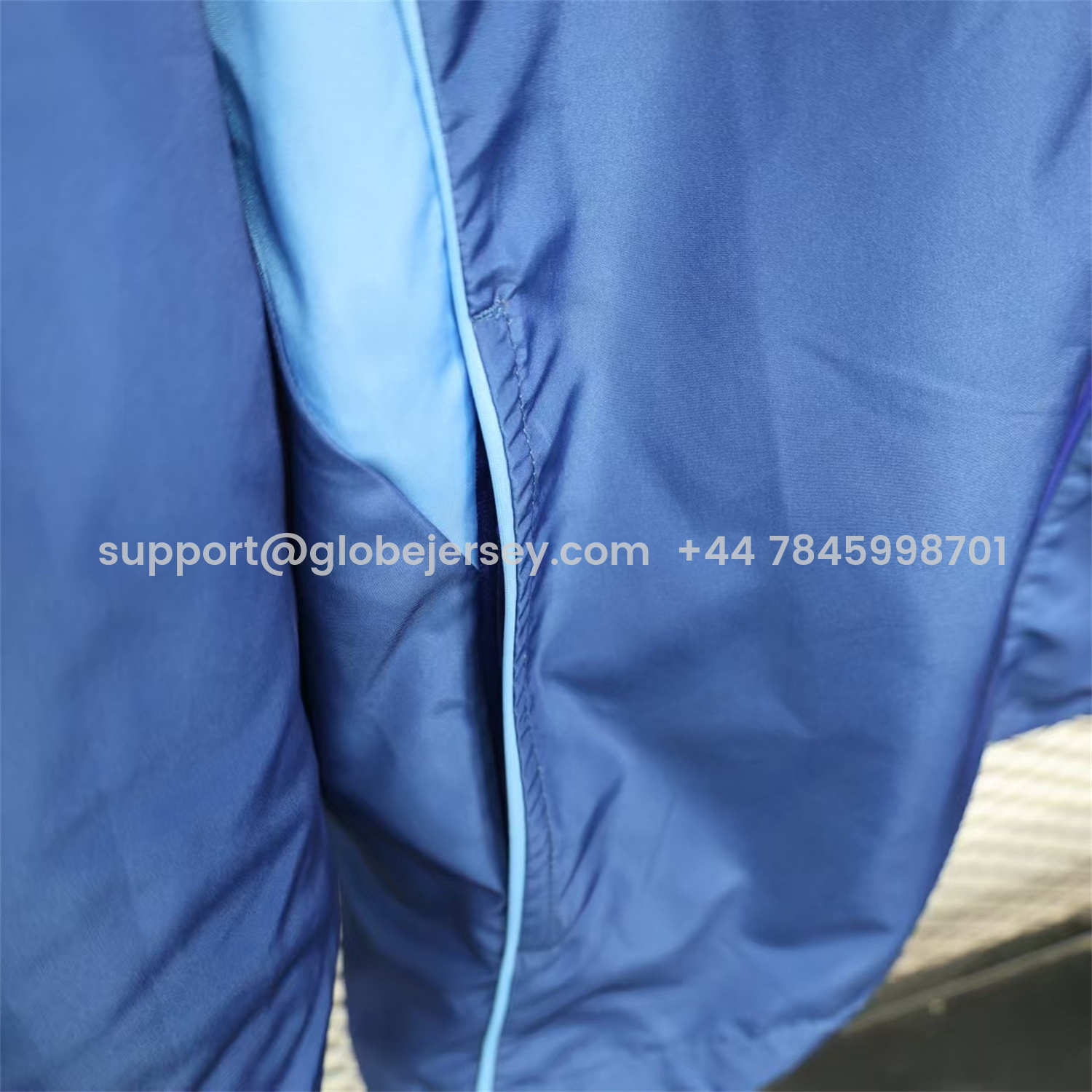 GlobeJersey-Club América 25-26 Blue Windbreaker Jacket