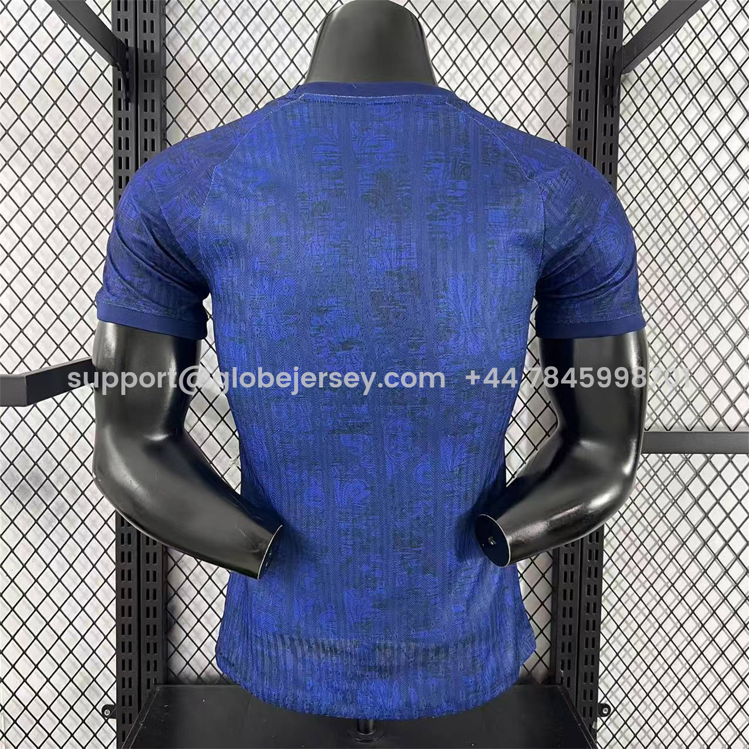 GlobeJersey-Paris Saint-Germain PSG 25-26 Red Slash Blue Special Jersey - Player Version