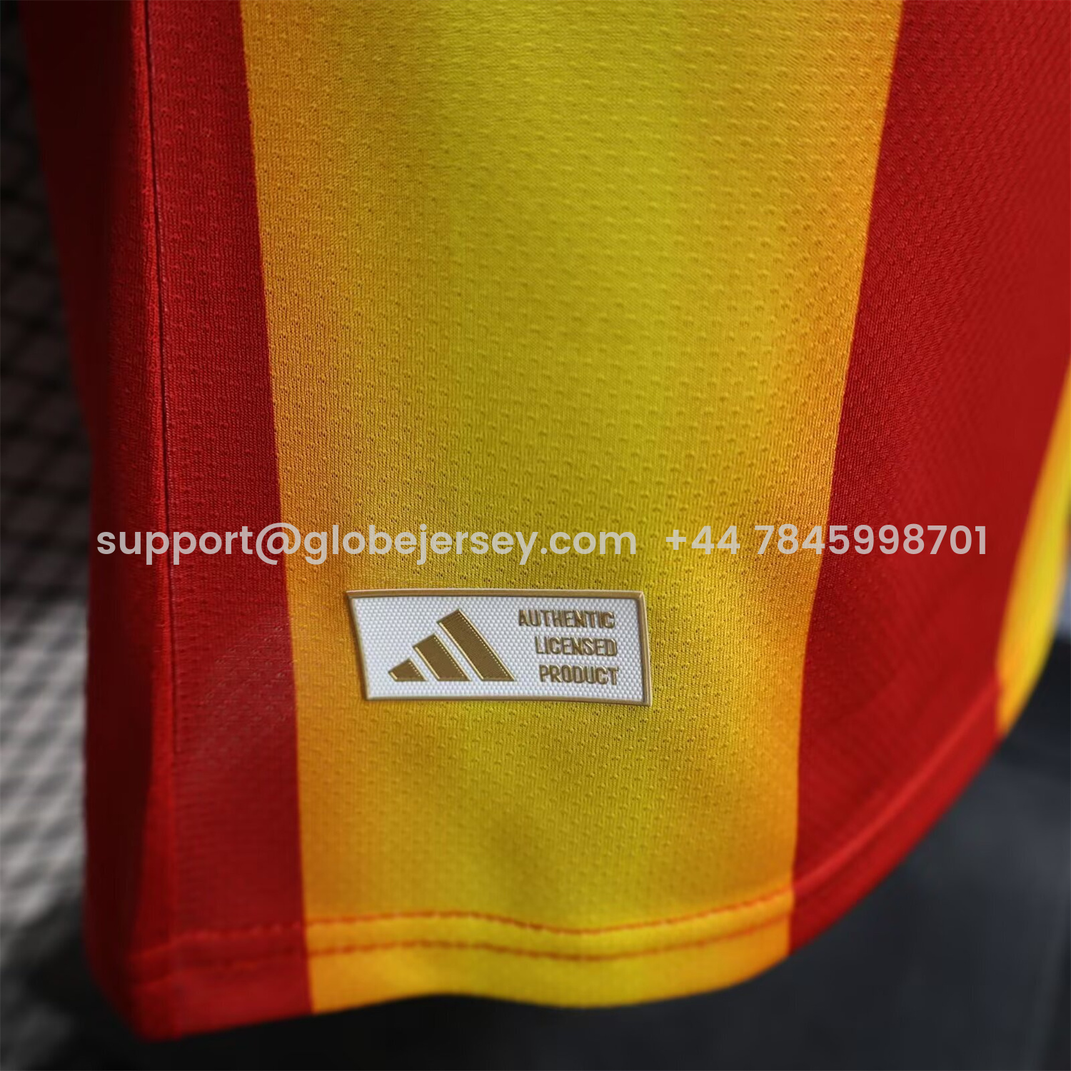 GlobeJersey-Spain 2026 Red And Yellow Stripes Special Jersey - Player Version