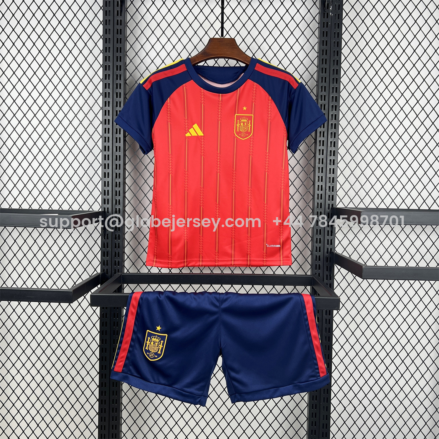 GlobeJersey-Spain 2026 Home Kids Kit