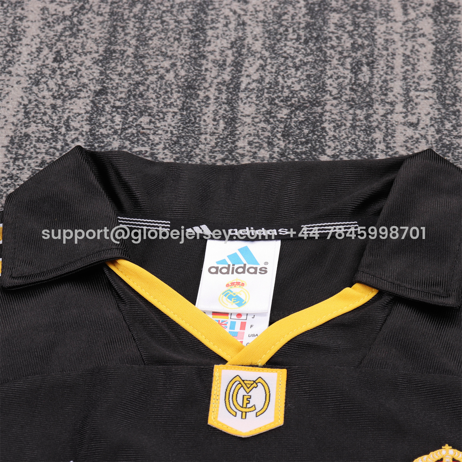 GlobeJersey-Retro Real Madrid 1999-01 Away Kids Kit