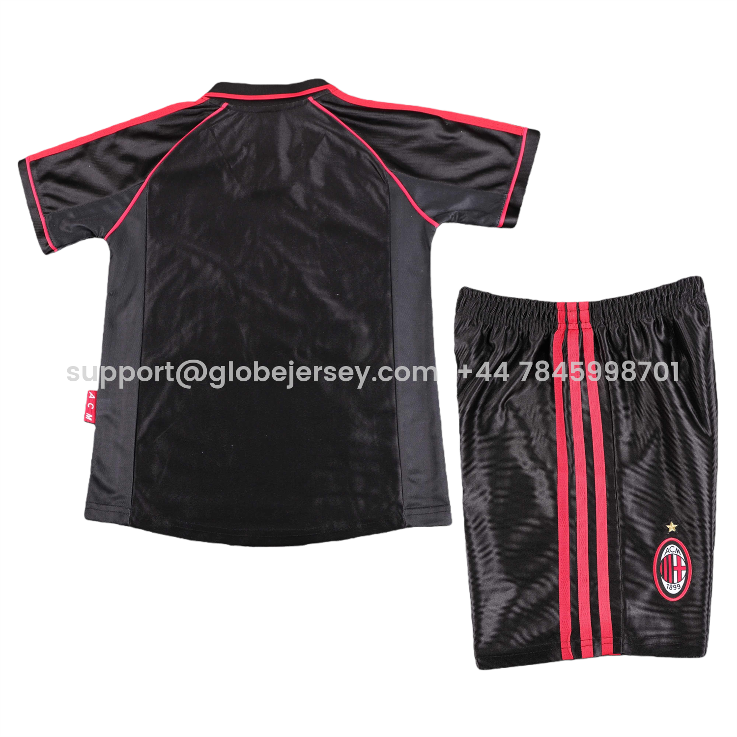 GlobeJersey-Retro AC Milan 1998-99 Third Kids Kit