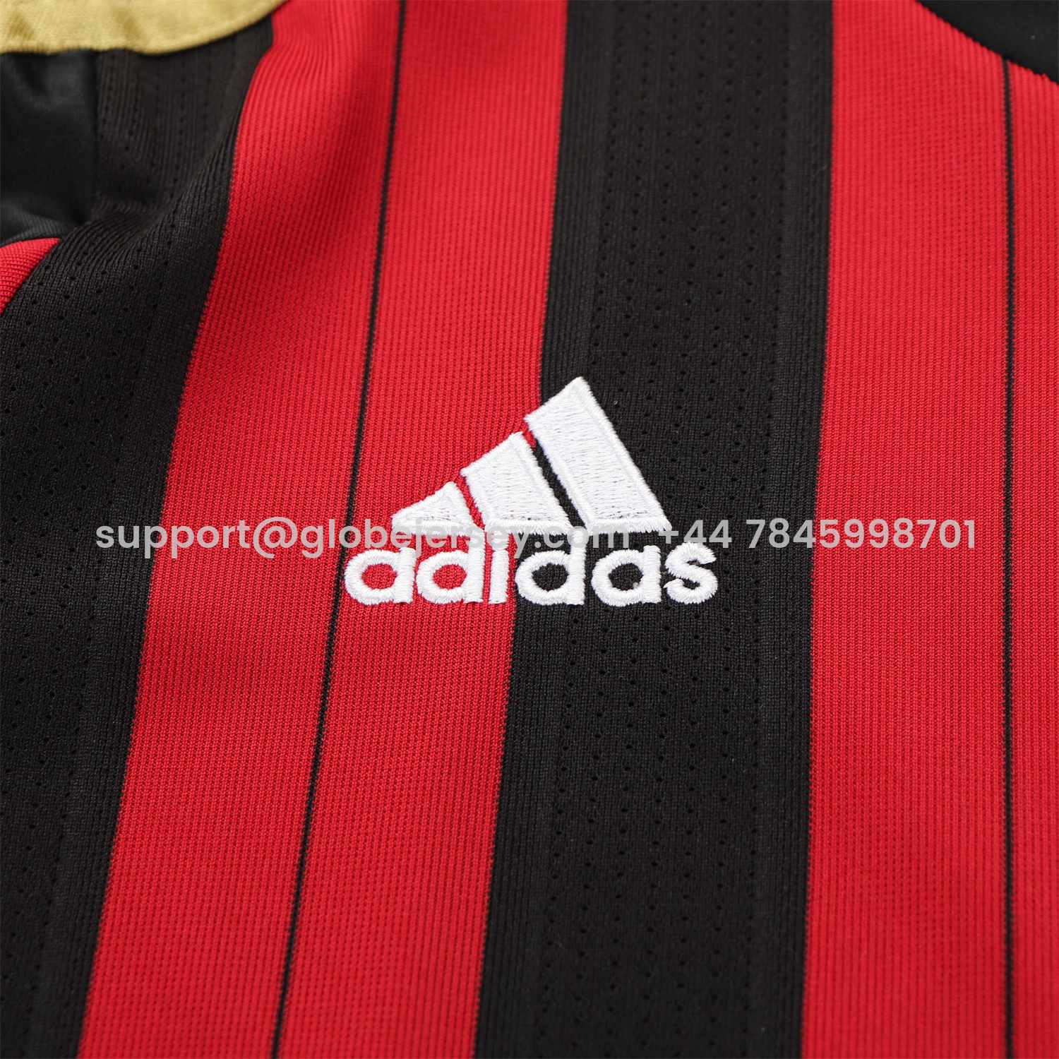 GlobeJersey-Retro AC Milan 2013-14 Home Long Sleeves Kids Kit