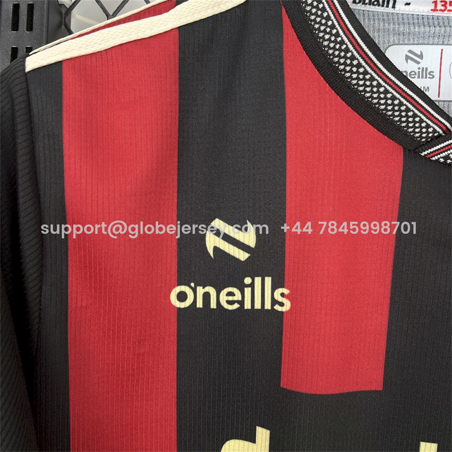 GlobeJersey-Bohemian 25-26 Home Jersey - Fans Version