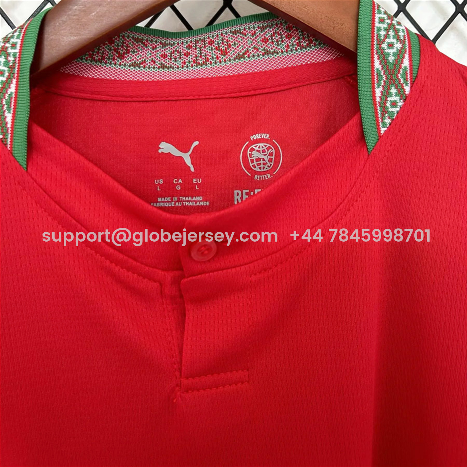 GlobeJersey-Morocco 2026 Home Jersey - Fans Version