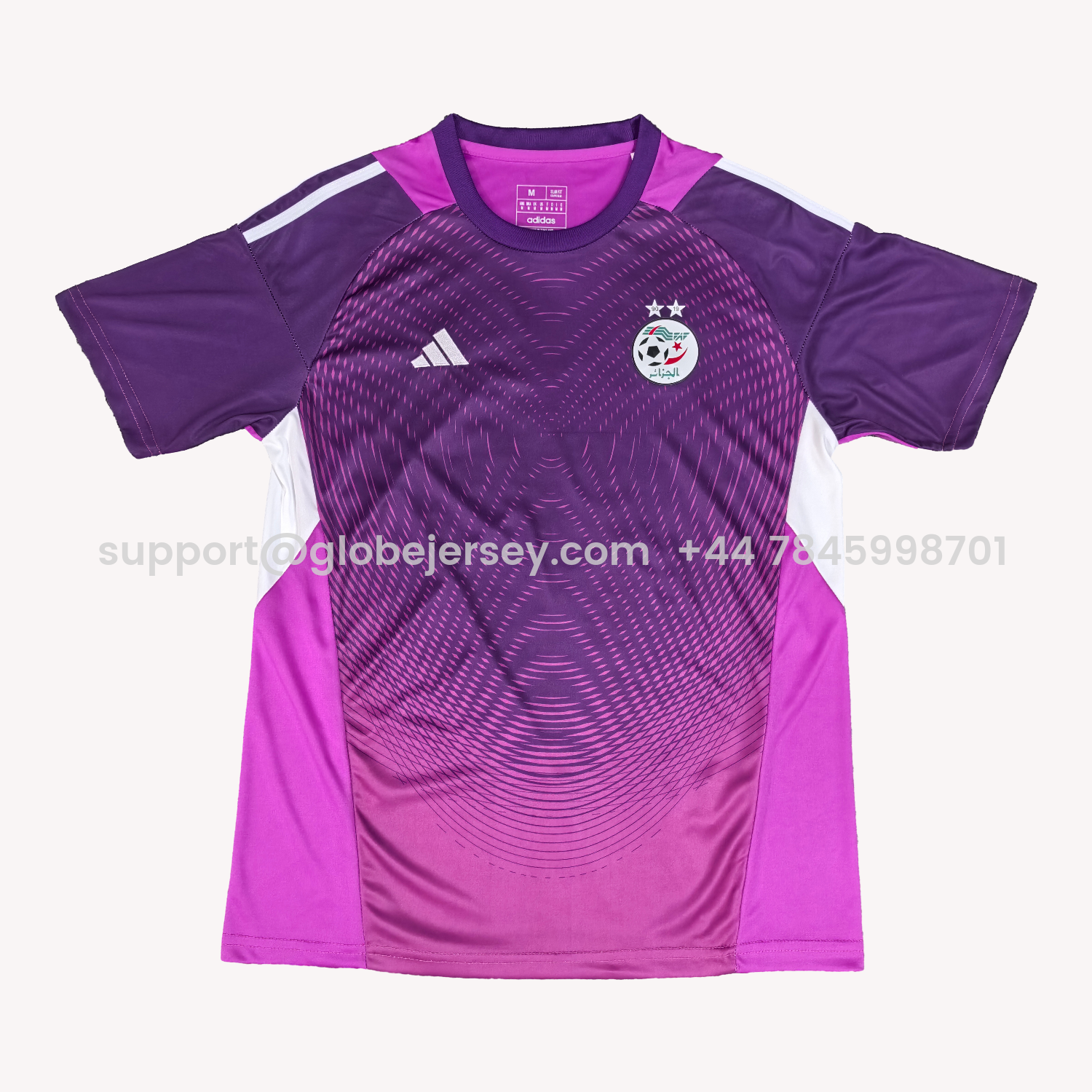 GlobeJersey-Algeria 25-26 Purple Goalkeeper Jersey - Fans Version