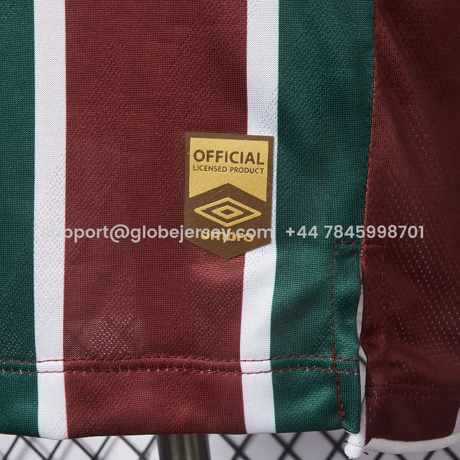 GlobeJersey-Fluminense 25-26 Home Jersey With Chest Sponsor - Player Version