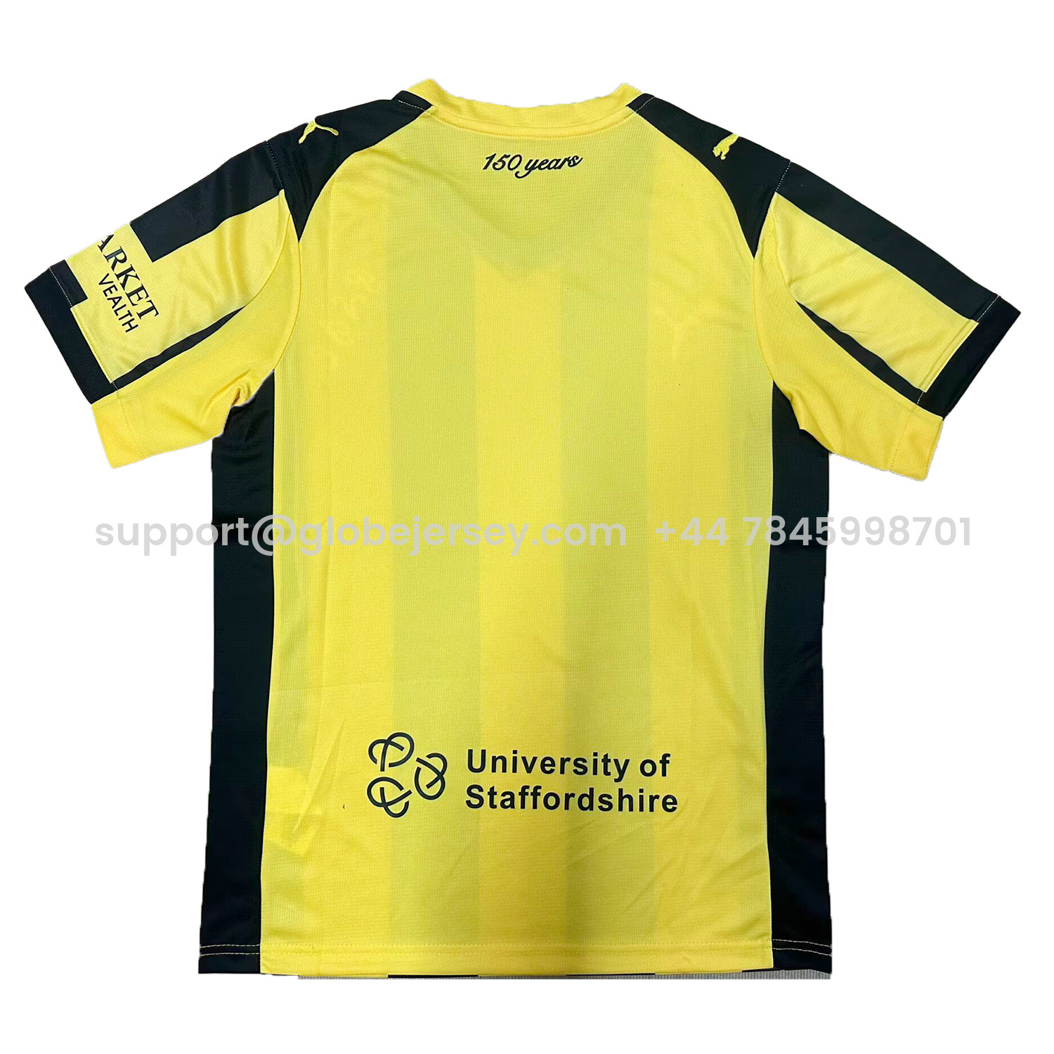 GlobeJersey-Port Vale 25-26 150th Anniversary Away Jersey - Fans Version