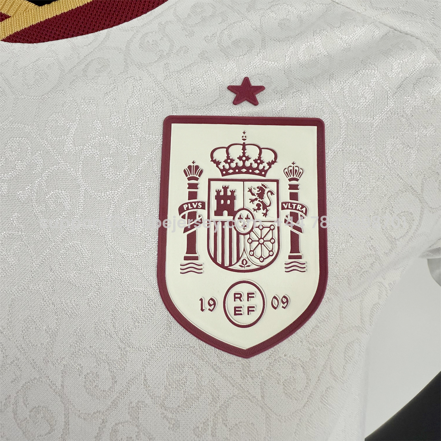 GlobeJersey-Spain 2026 Away White Jersey - Player Version