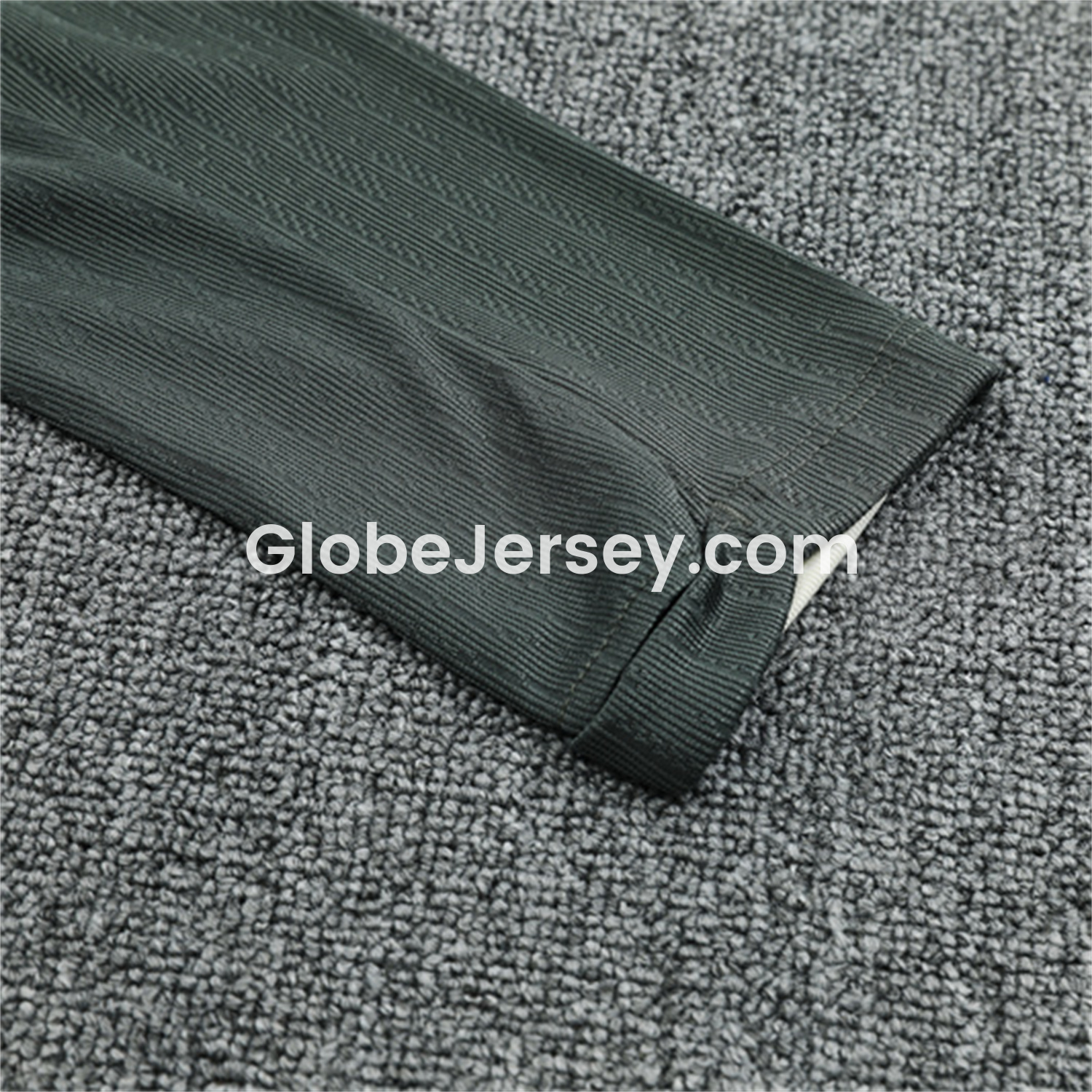 GlobeJersey-C.H.E.L.S.E.A 25-26 Kid Long Sleeves Training Set - Army Green Top & Army Green Shorts