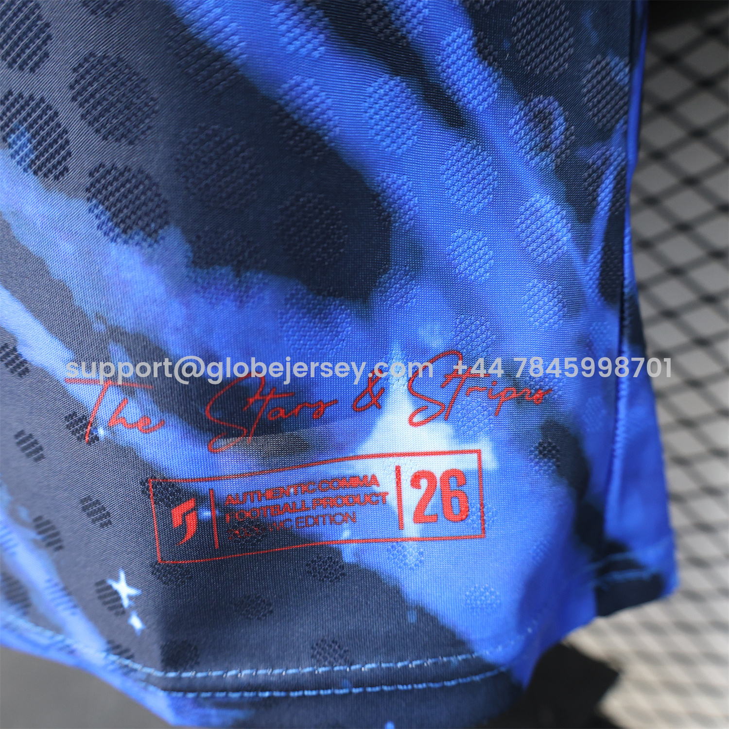 GlobeJersey-United States USA 2026 Star And Stripe Blue Special Jersey - Player Version