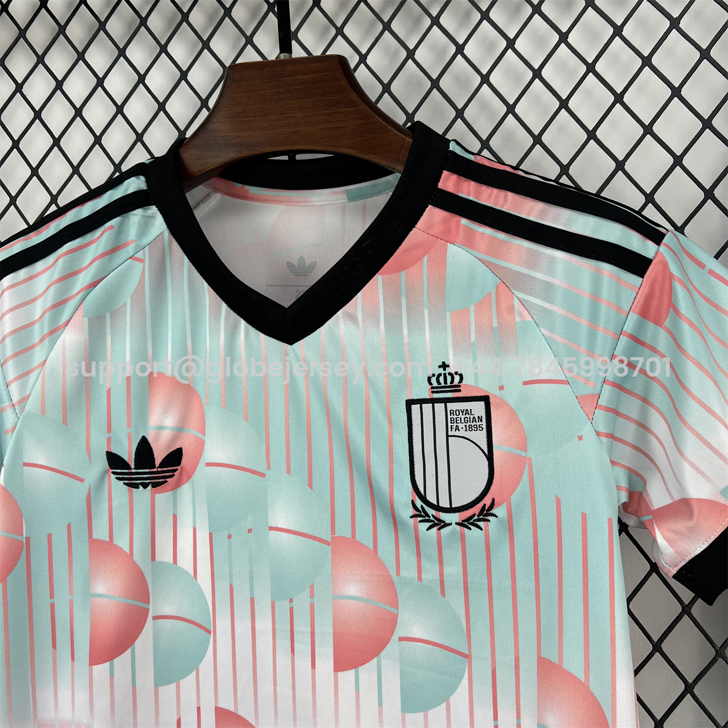 GlobeJersey-Belgium 2026 Away Kids Kit
