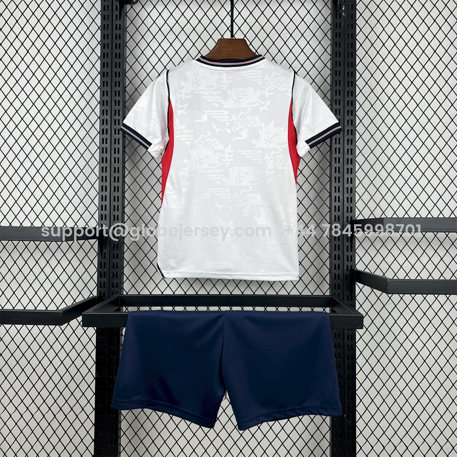 GlobeJersey-England 2026 Home White Men's Adult Jersey Set - Fans Version