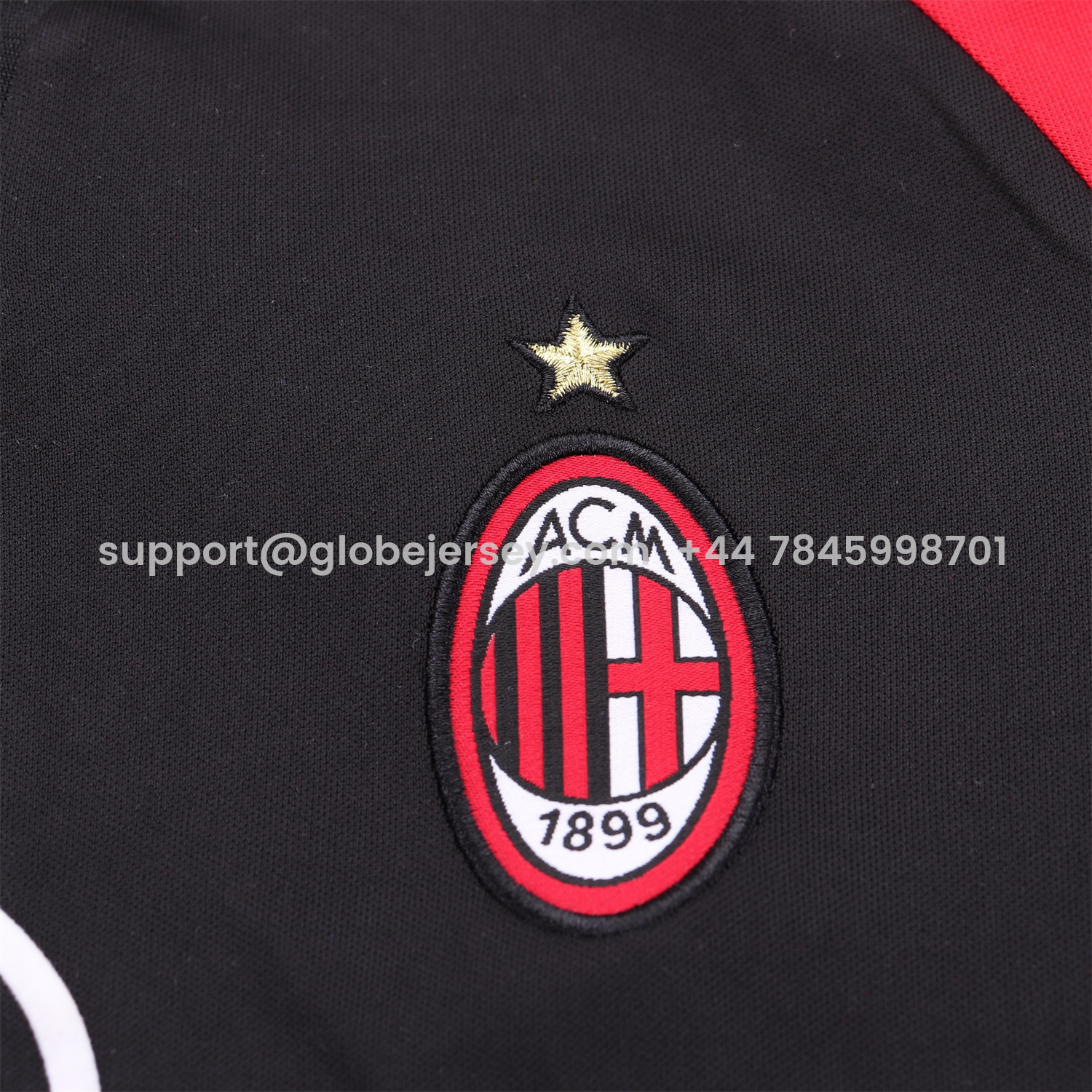 GlobeJersey-Retro AC Milan 2000-01 Third Kids Kit