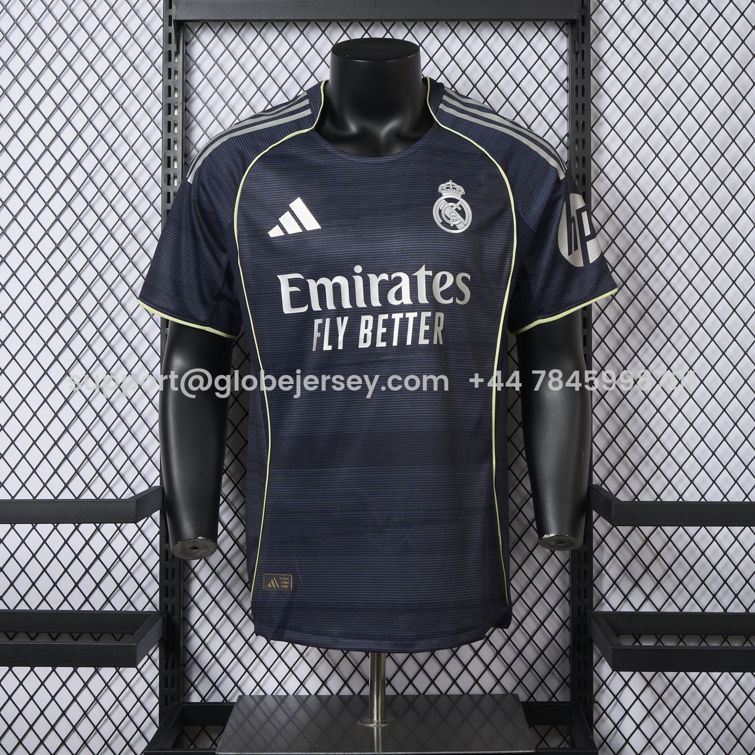 GlobeJersey-Real Madrid 25-26 Away Jersey - Player Version