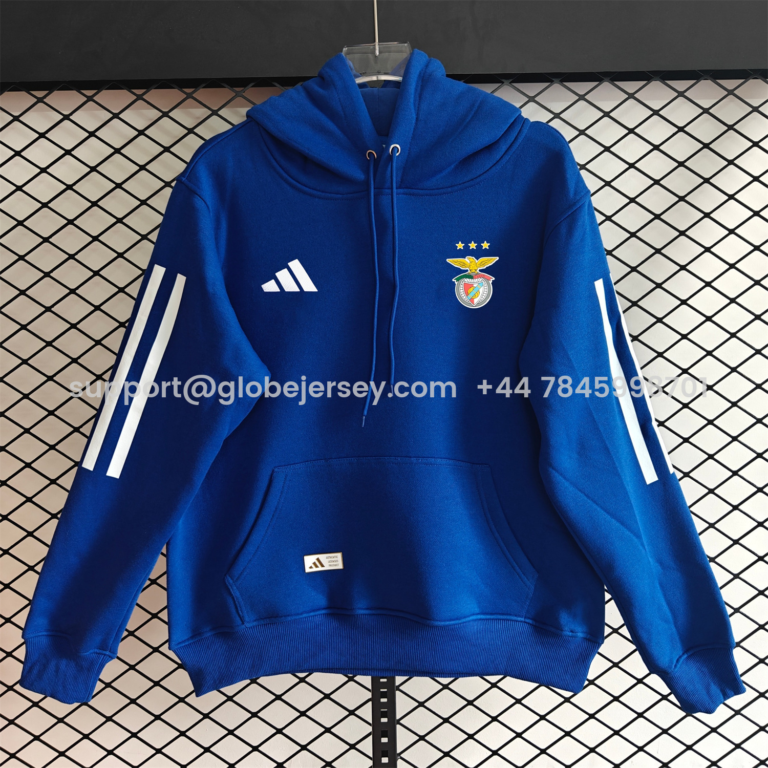 GlobeJersey-Benfica 25-26 Home Unisex Pullover Hoodie