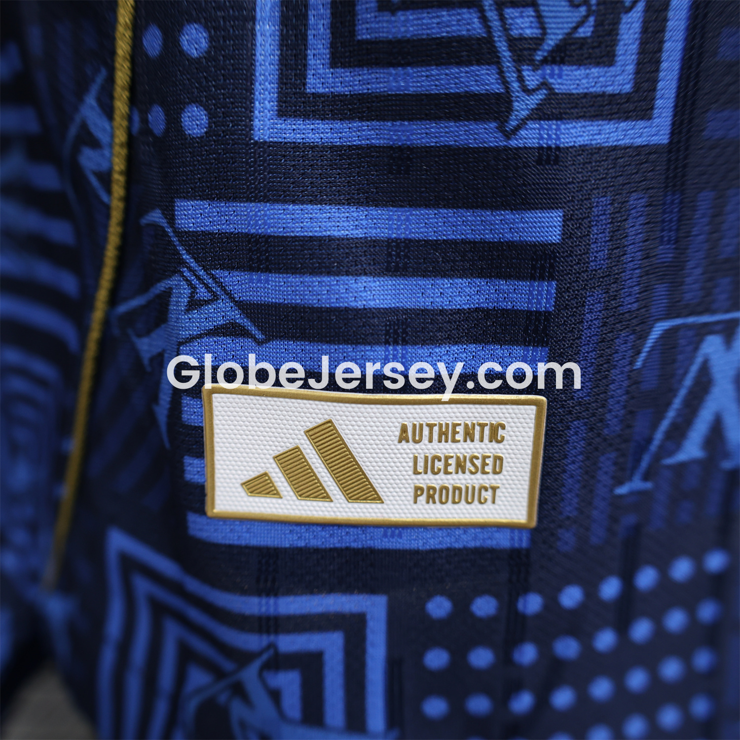 GlobeJersey-Real Madrid 25-26 Blue Gold Special Edition Jersey - Player Version