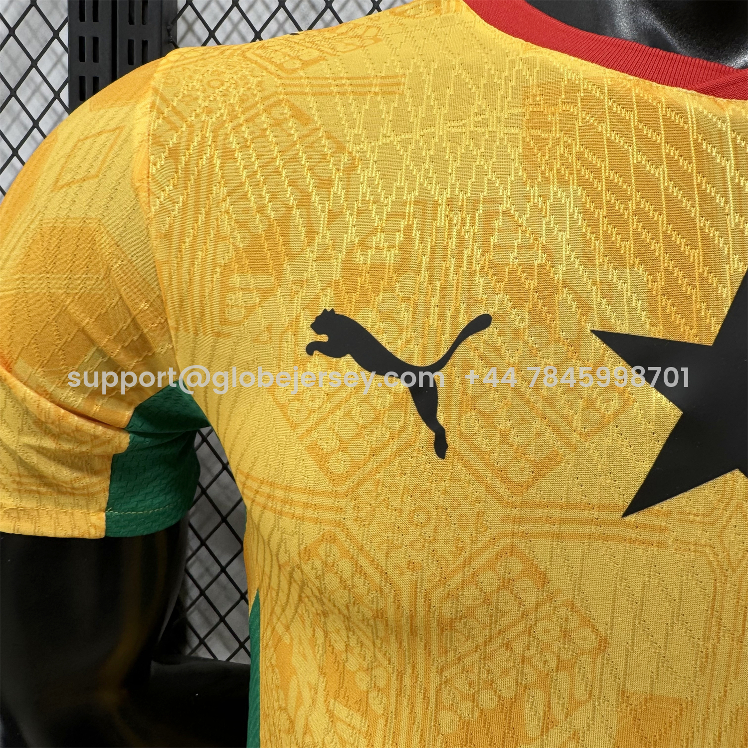 GlobeJersey-Ghana 2026 Away Jersey - Player Version