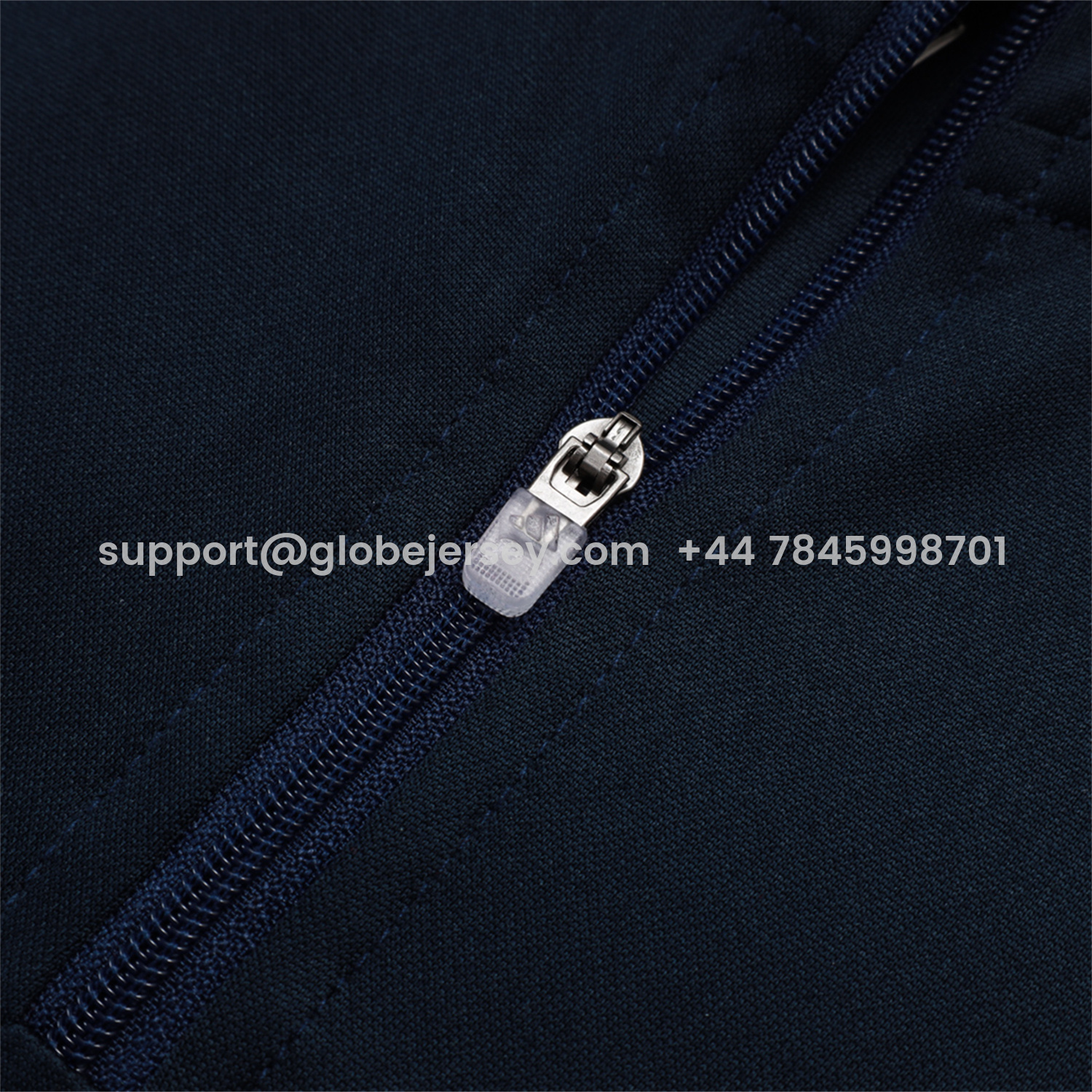 GlobeJersey-Real Madrid 25-26 Long Sleeve Training Set - Deep Blue Urban Purist Style