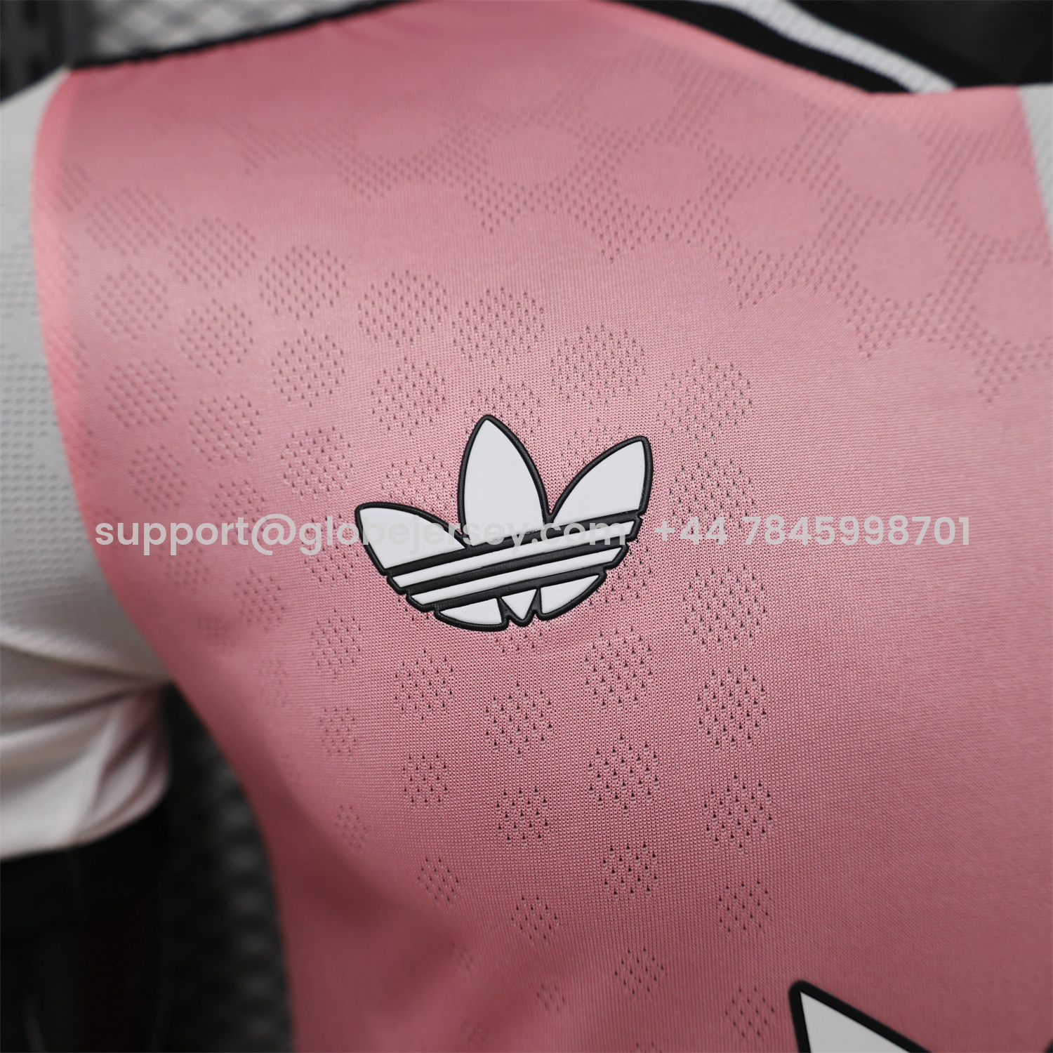 GlobeJersey-INT M.A.M 26-27 Pink White Special Jersey - Player Version