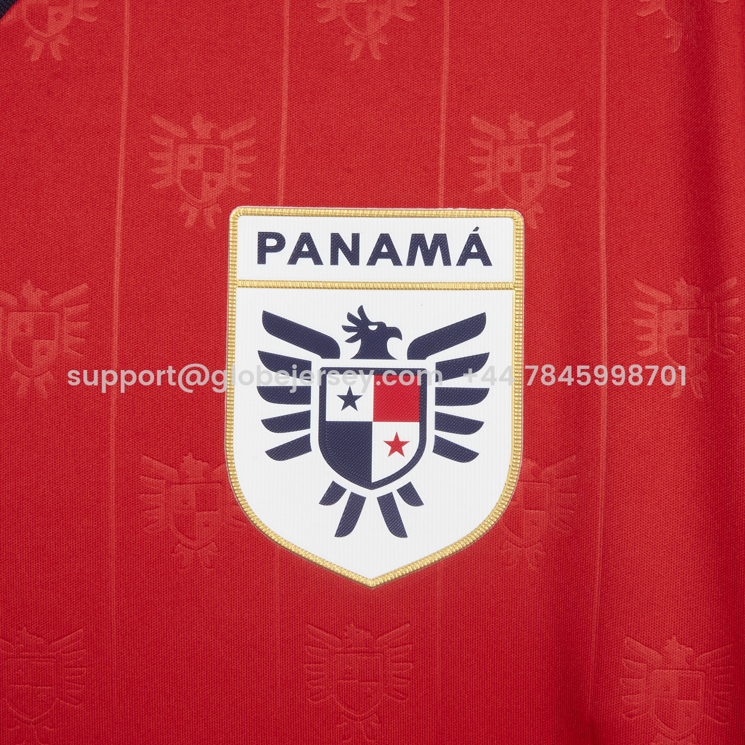 GlobeJersey-Panama 2026 Home Red Jersey - Fans Version