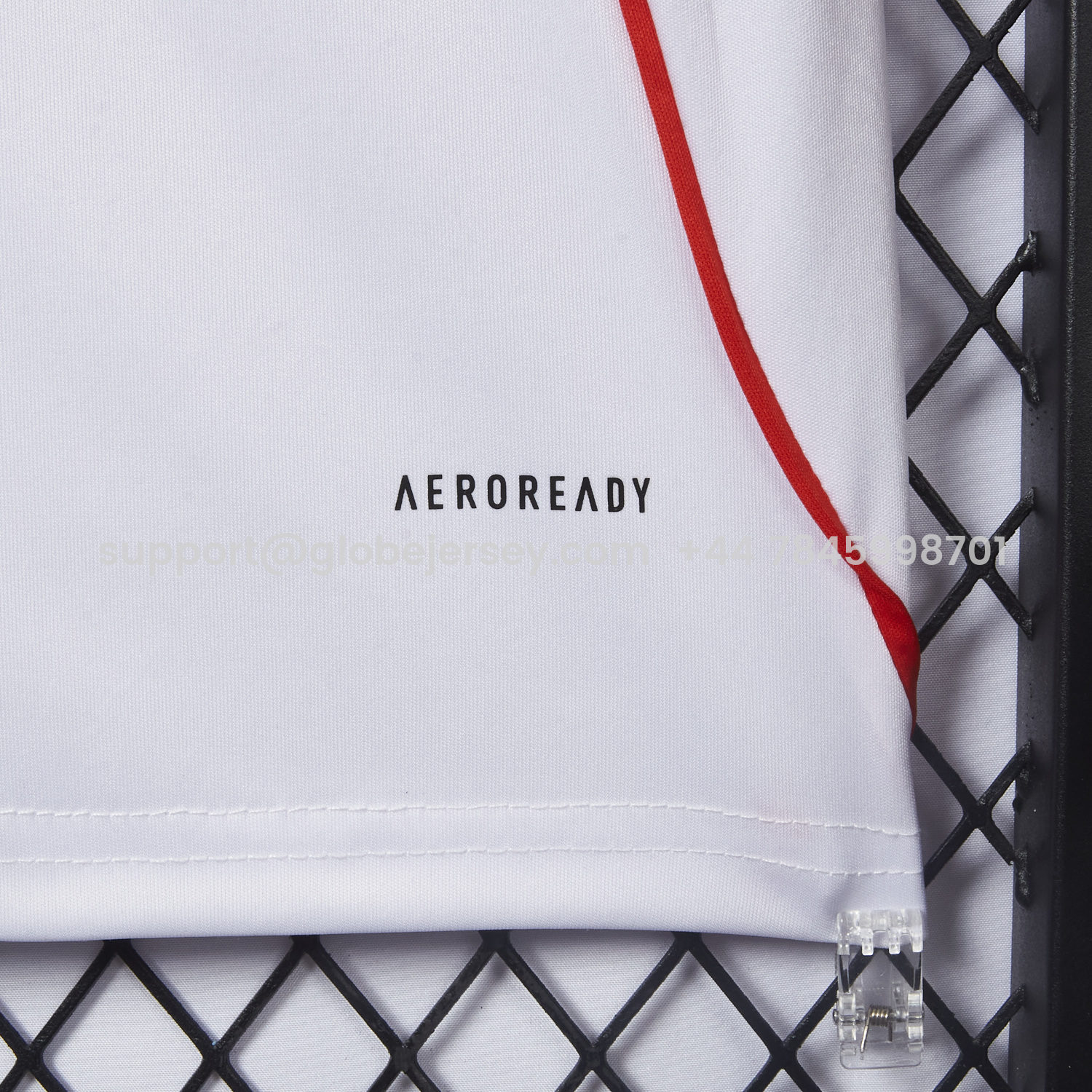 GlobeJersey-Frankfurt 25-26 Away White Jersey - Fans Version