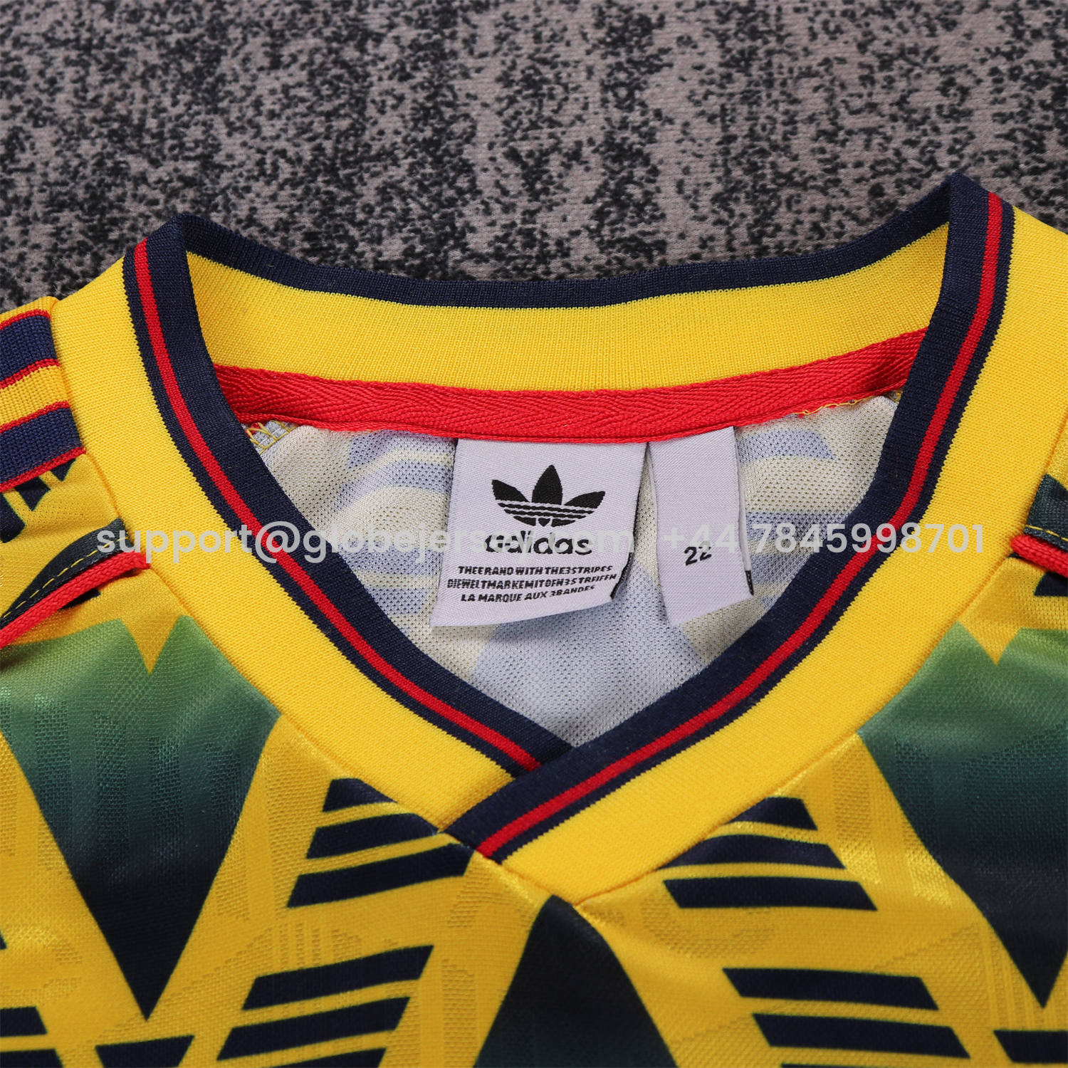 GlobeJersey-Retro Arsenal 1991-93 Away Kids Kit