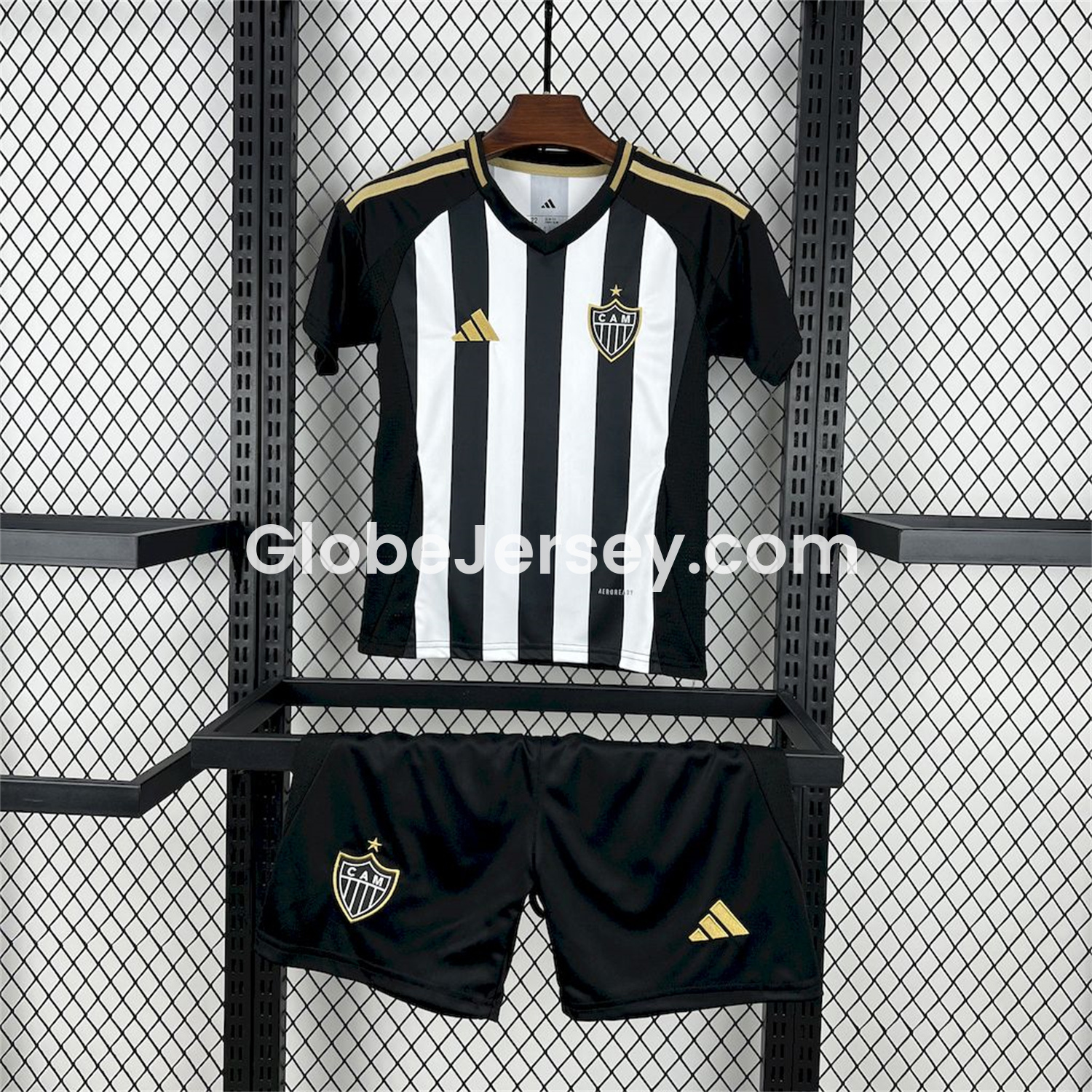 GlobeJersey-Atletico Mineiro 25-26 Home Unsponsored Kids Kit