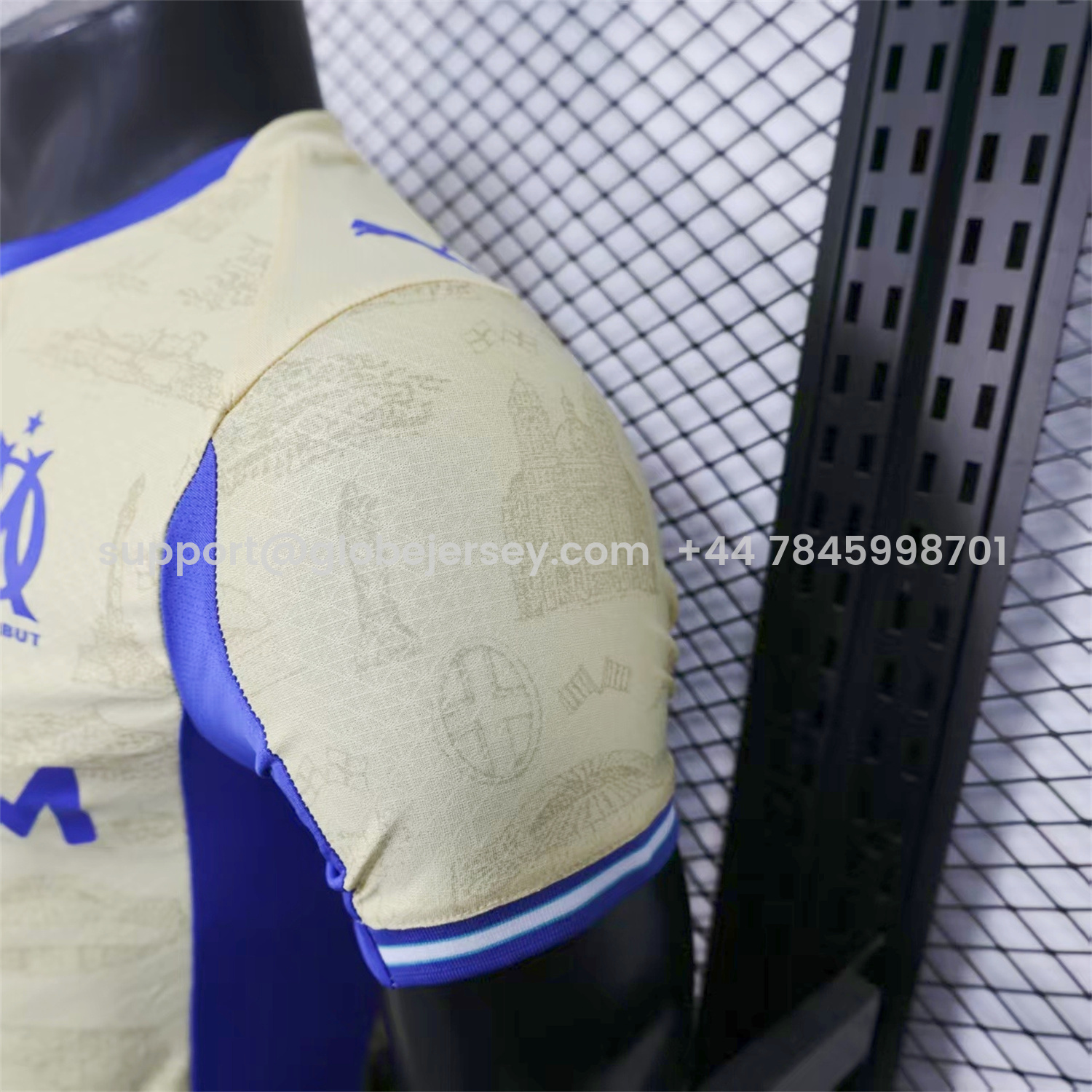 GlobeJersey-Marseille 25-26 Fourth Jersey -Player Version