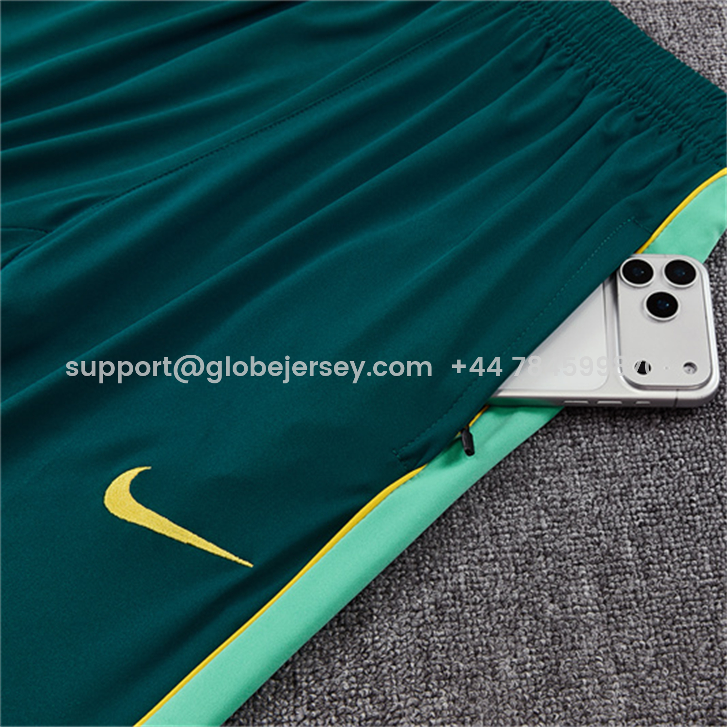 GlobeJersey-Brazil 2026 Kids Long Sleeves Training Set - Colors Top & Colors Pants