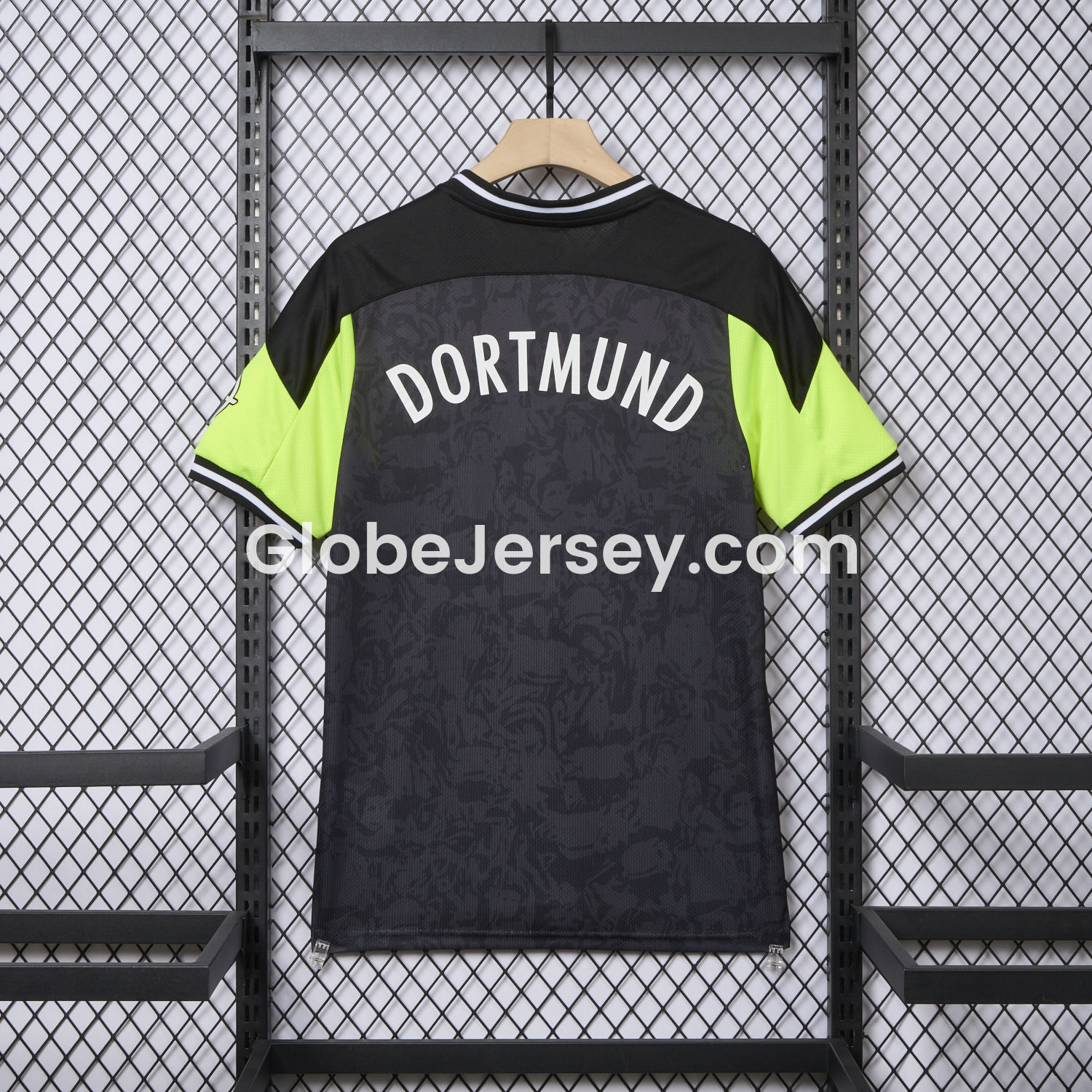 GlobeJersey-Retro Dortmund 2020-21 Black Special Edition Jersey
