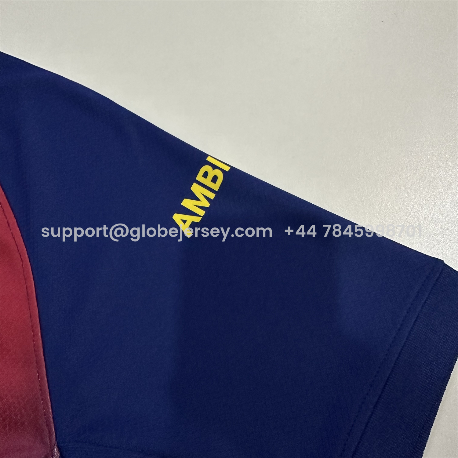 GlobeJersey-Barcelona 25-26 Home Unsponsored Jersey - Fans Version