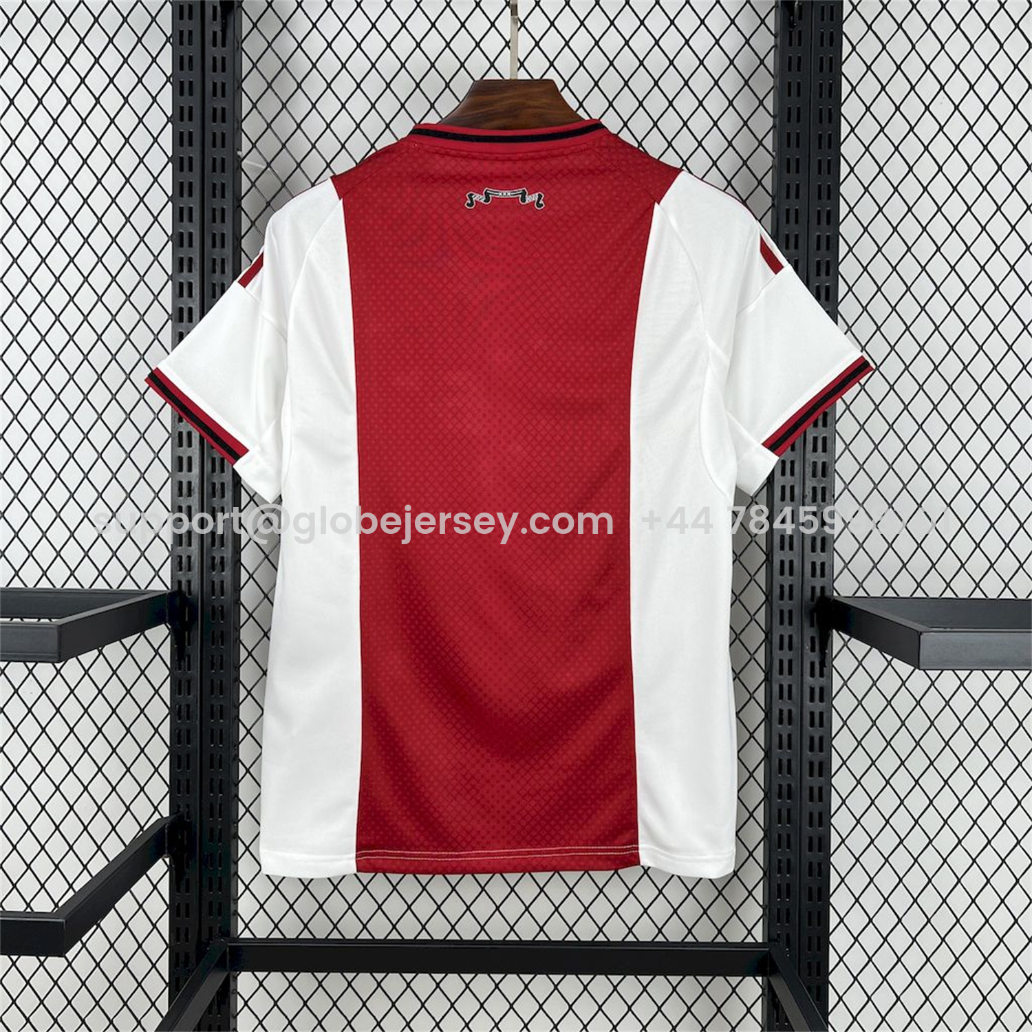 GlobeJersey-Ajax 25-26 Home Jersey - Fans Version