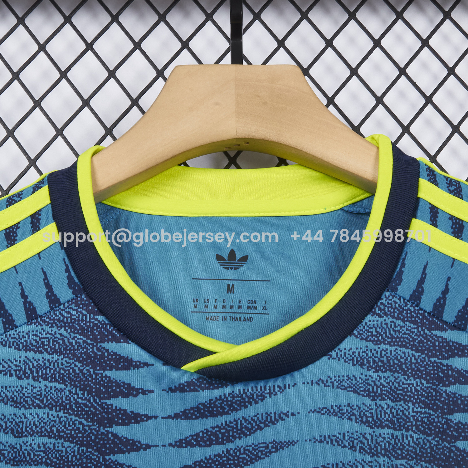 GlobeJersey-Colombia 2026 Away Blue Jersey - Fans Version