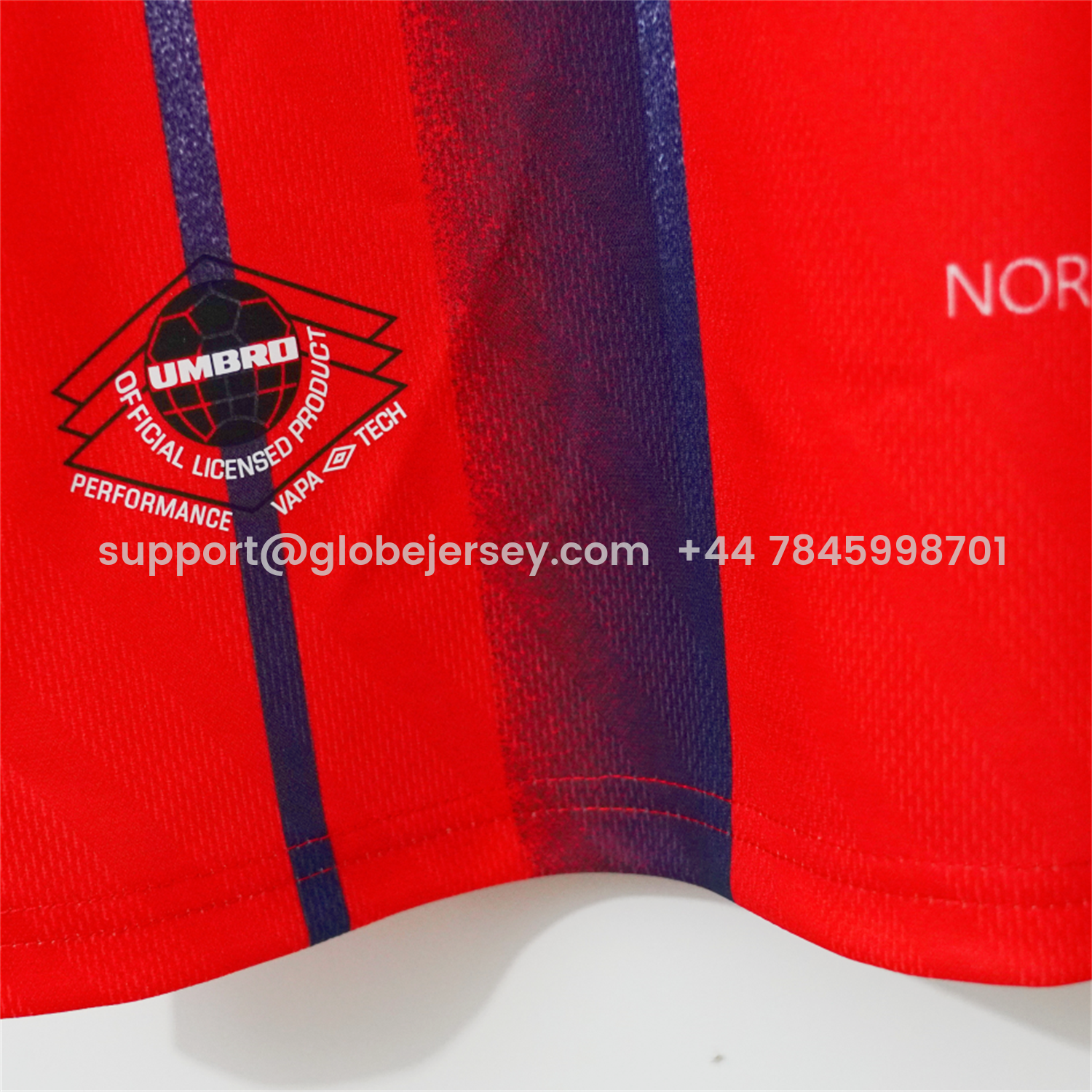 GlobeJersey-Retro Norway 1998 Home Jersey