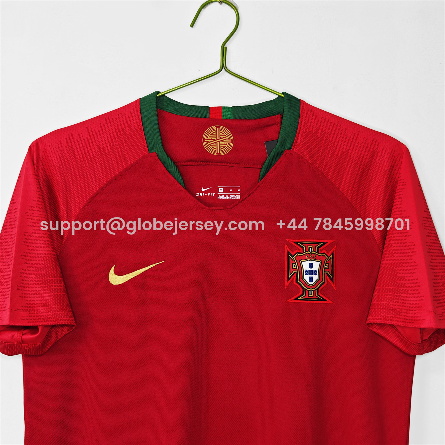 GlobeJersey-Retro Portugal 2018 Home Jersey