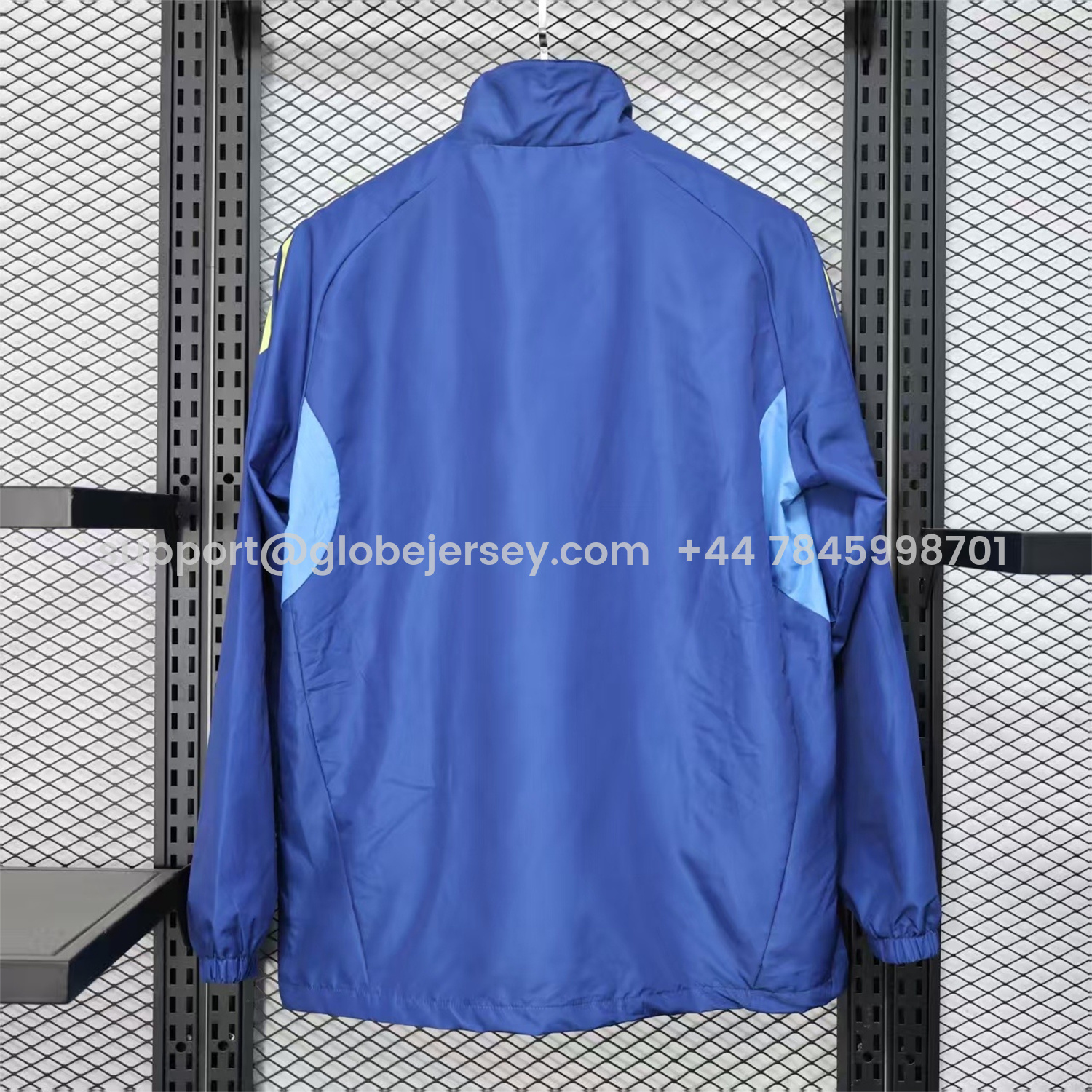 GlobeJersey-Club América 25-26 Blue Windbreaker Jacket