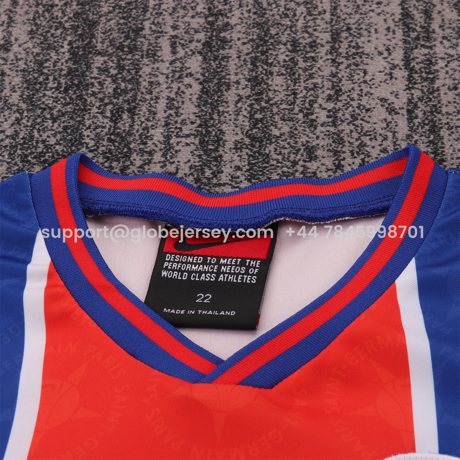 GlobeJersey-Retro Paris Saint-Germain PSG 1995-96 Home Kids Kit