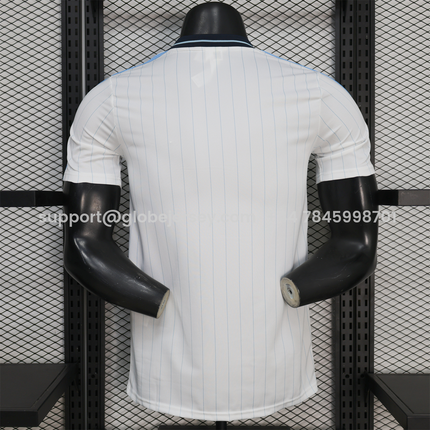 GlobeJersey-Argentina 2026 Terrace Icon Retro Casual Style White Jersey - Player Version