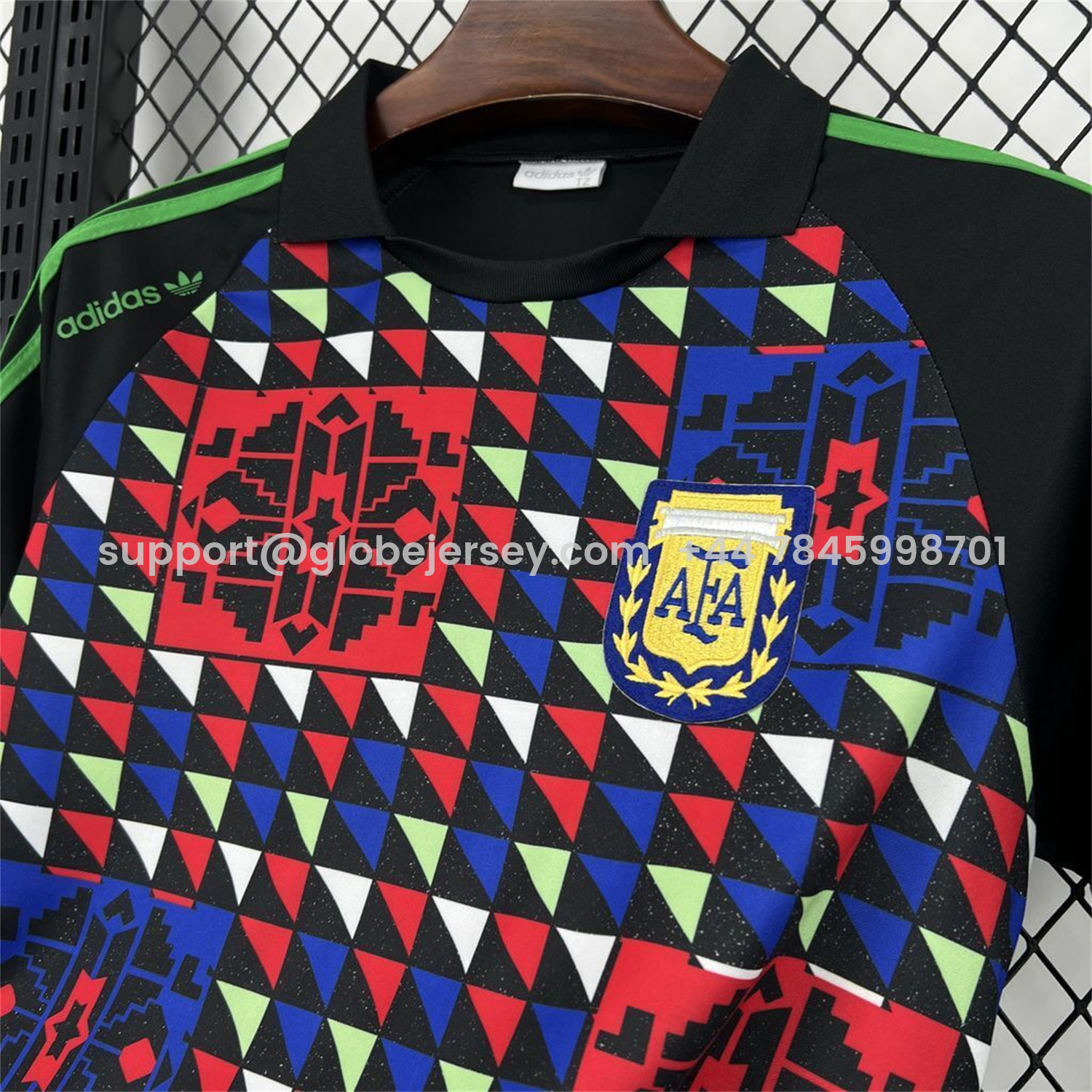 GlobeJersey-Retro Argentina 1990 Goalkeeper Jersey - Fans Version