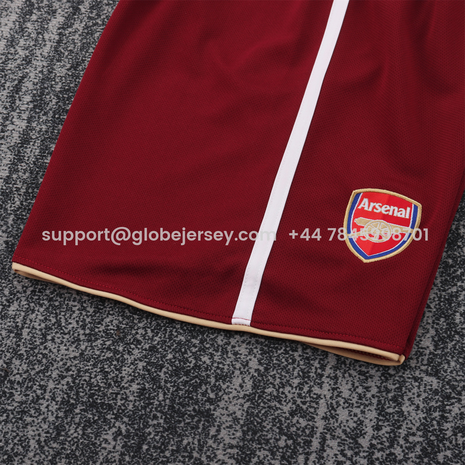 GlobeJersey-Retro Arsenal 2007-08 Away Kids Kit