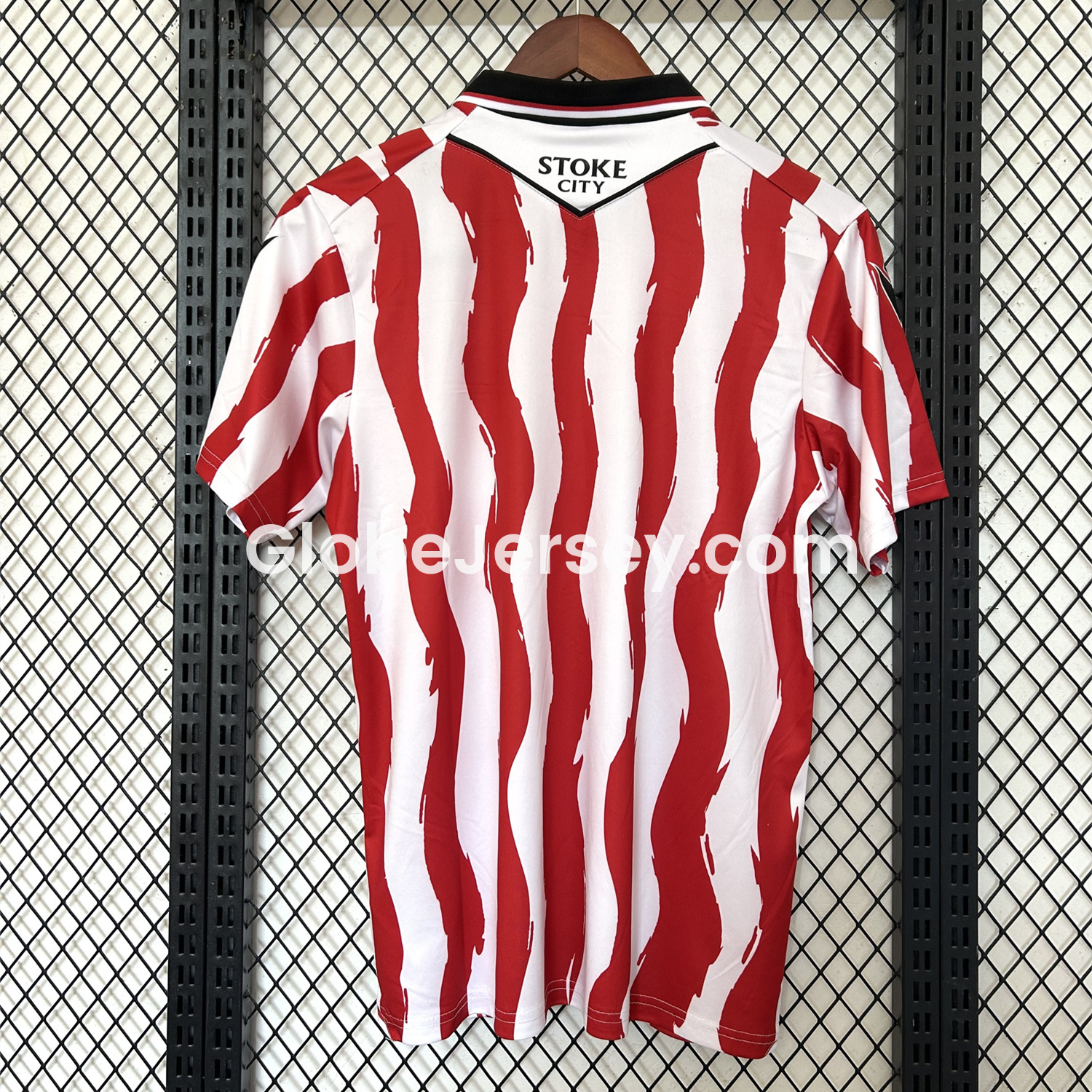 GlobeJersey-Stoke City 25-26 Home Jersey - Fans Version